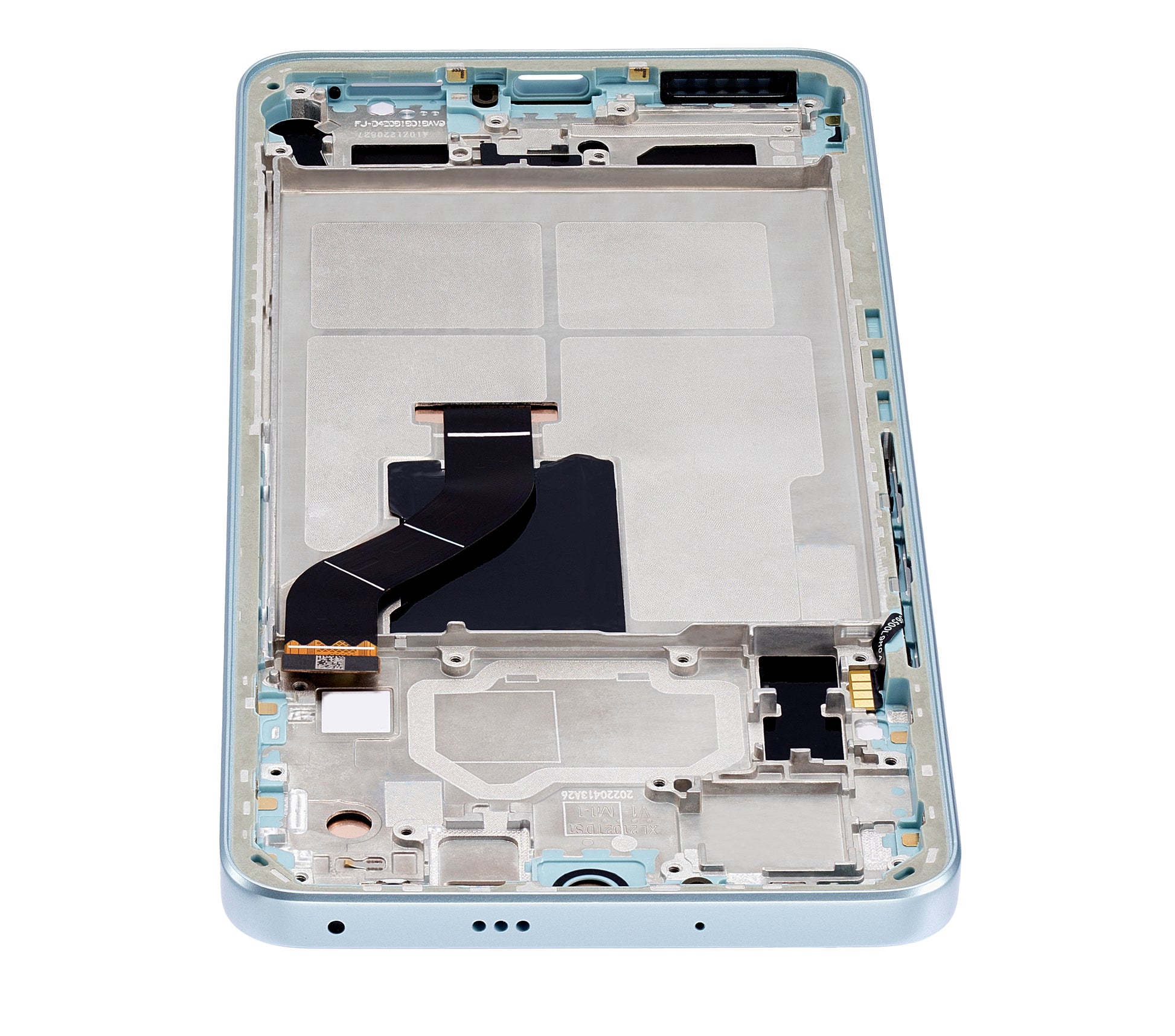 OLED Assembly With Frame For Xiaomi 12 Lite (Refurbished) (Lite Green) – repair component detail view – OLED Display Replacement for phone repair