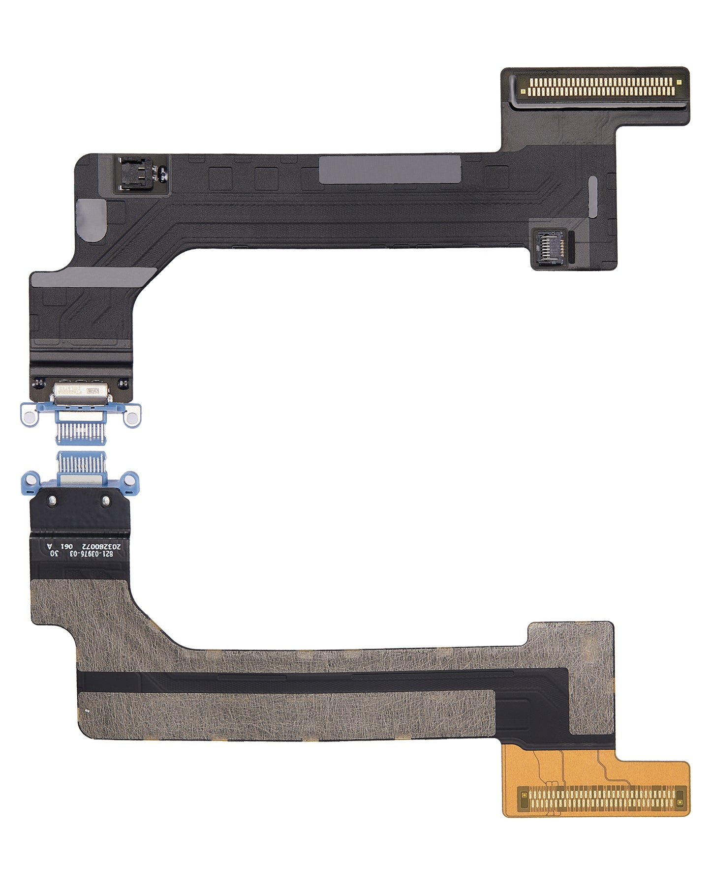Charging Port Flex Cable For iPad 10 (2022) (Cellular) (Premium) (Blue)