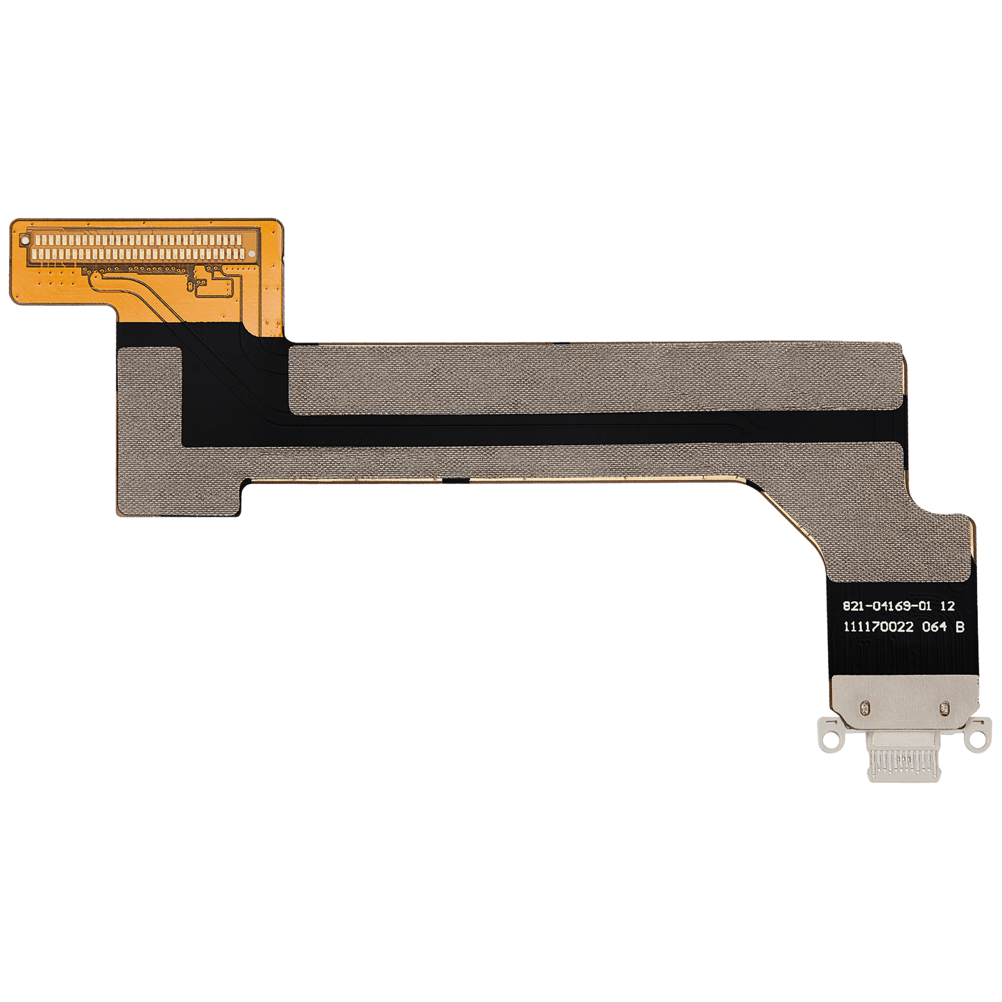 Charging Port Flex Cable For iPad 10 (2022) (Cellular) (Aftermarket Plus) (Silver)