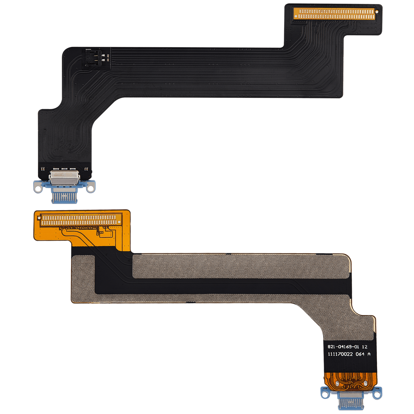 Charging Port Flex Cable For iPad 10 (2022) (WiFi Only) (Aftermarket Plus) (Blue)