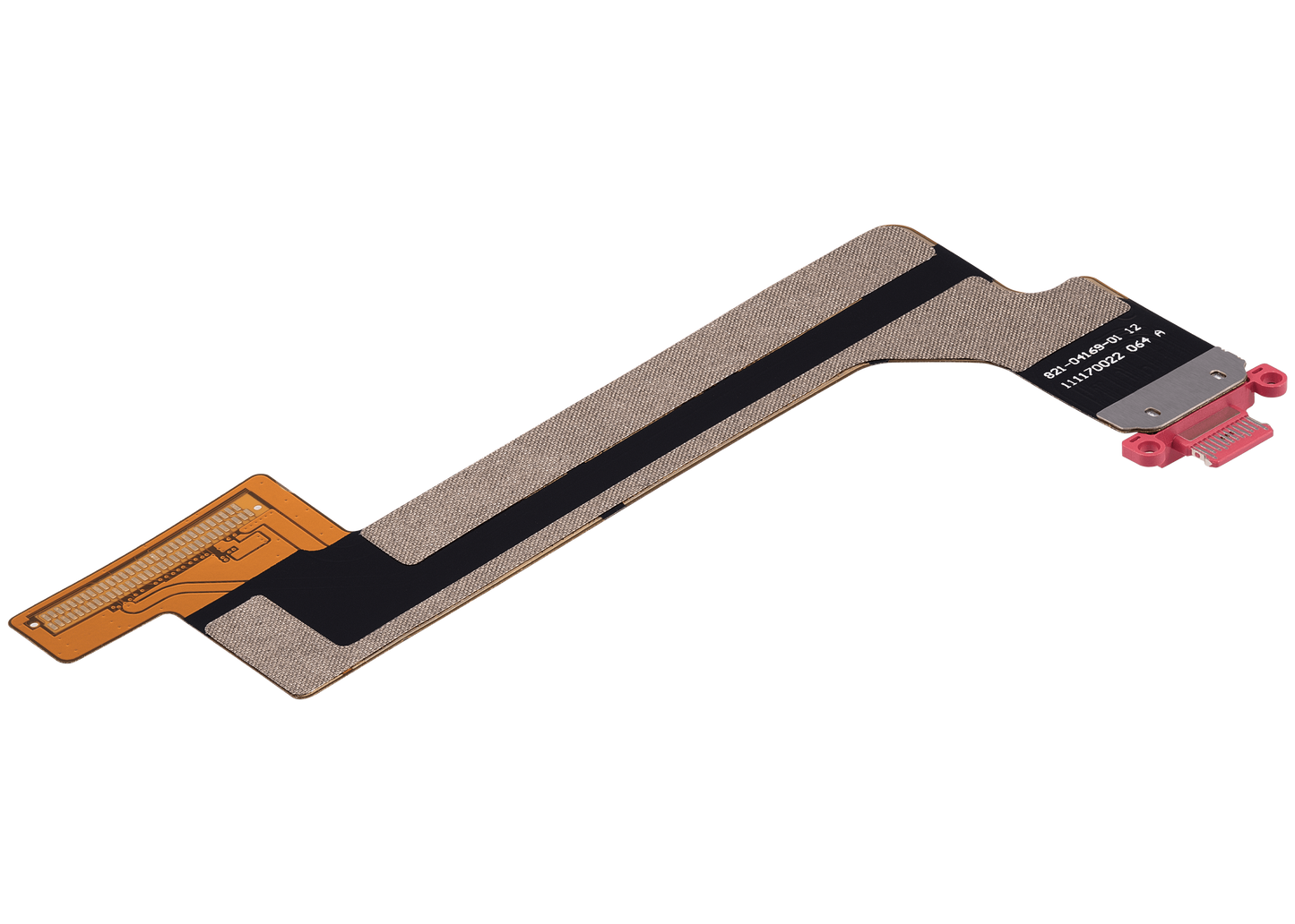 Charging Port Flex Cable For iPad 10 (2022) (WiFi Only) (Aftermarket Plus) (Pink)