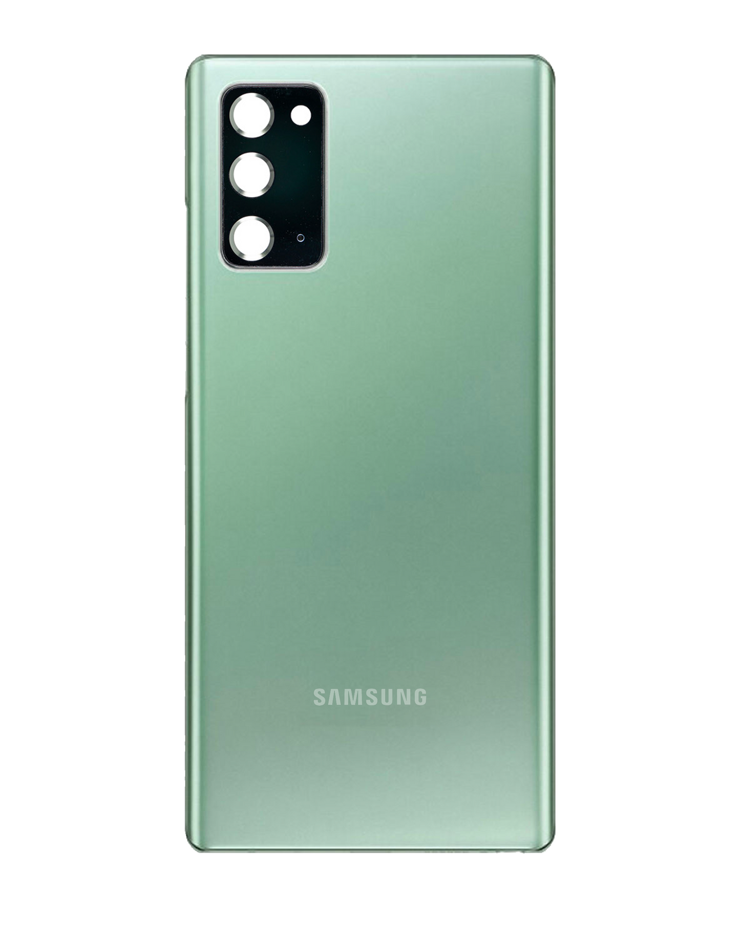Back cover Glass With Adhesive For Samsung Galaxy Note 20 5G (Service Pack) (Mystic Green)