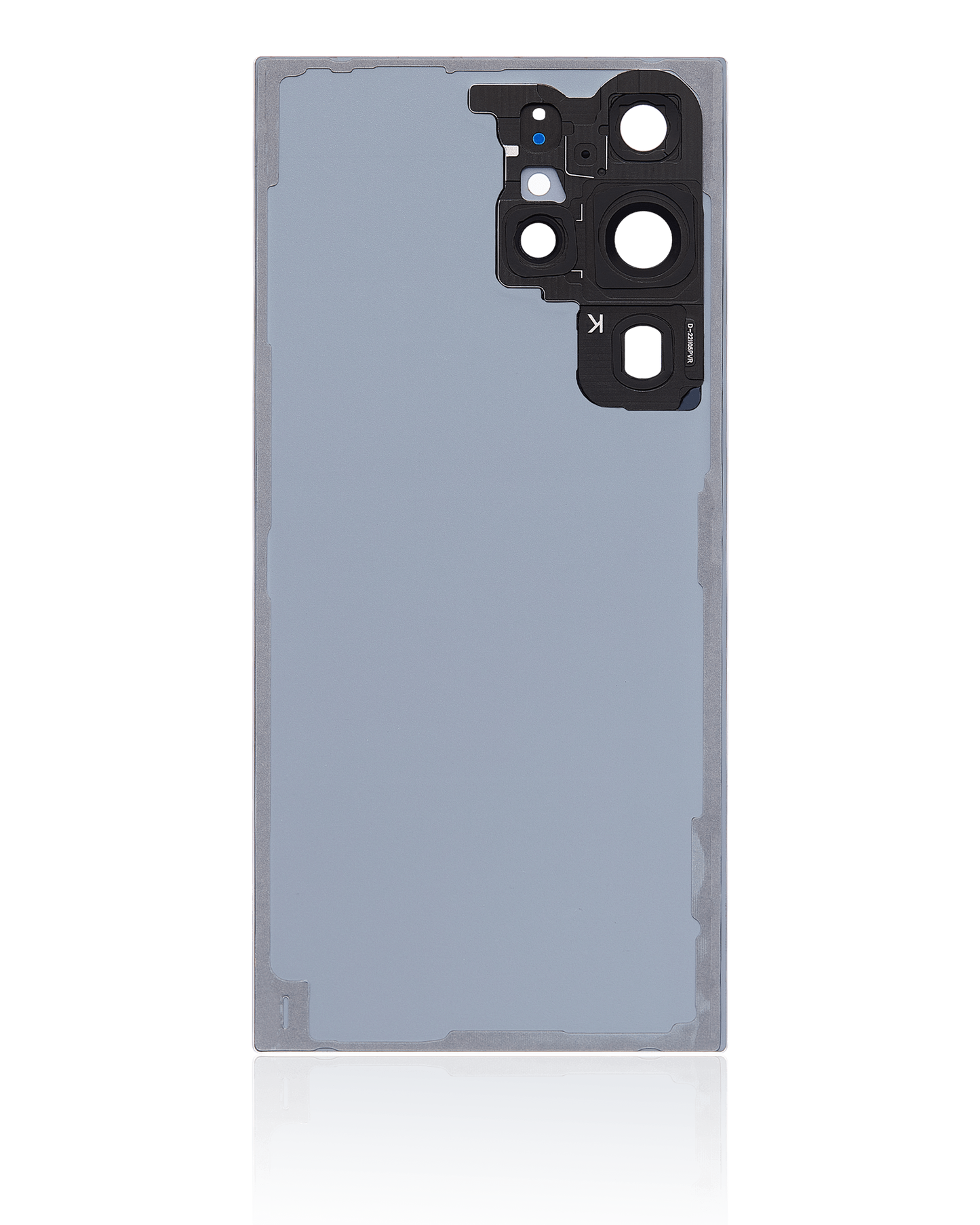 Back Cover Glass With Camera Lens For Samsung Galaxy S23 Ultra 5G (No Logo) (Aftermarket Plus) (Graphite)