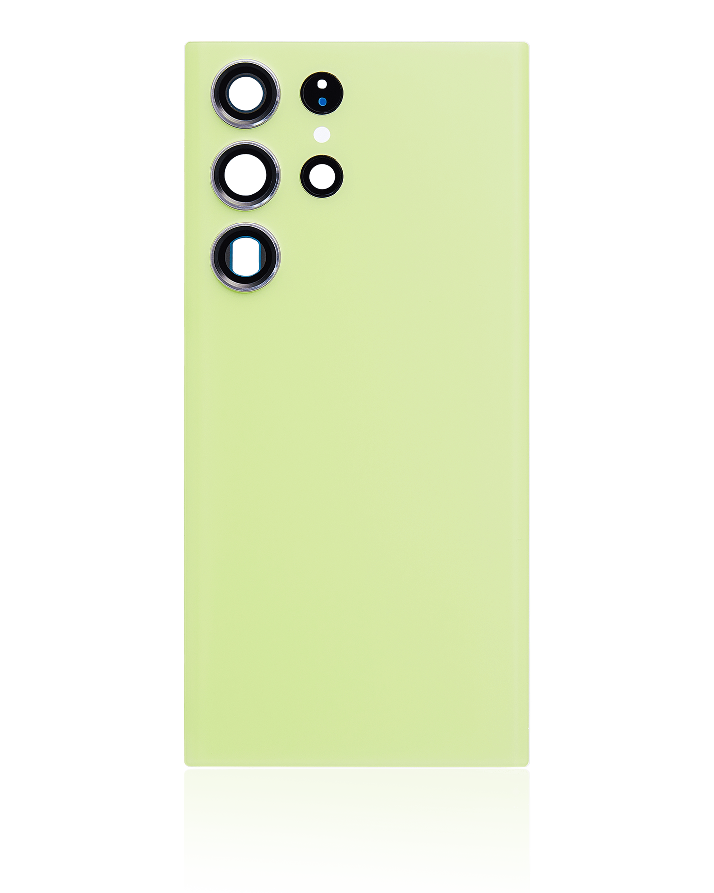 Back Cover Glass With Camera Lens For Samsung Galaxy S23 Ultra 5G (No Logo) (Aftermarket Plus) (Lime)