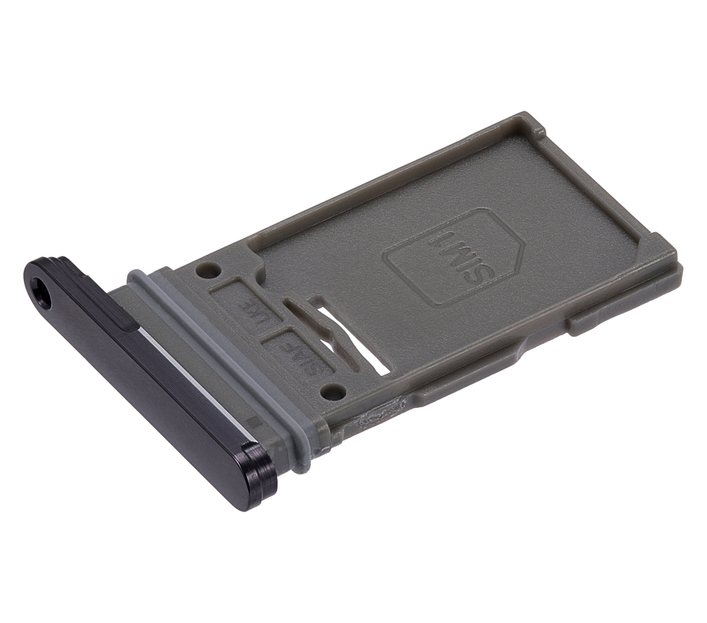 Single Sim Card Tray For Samsung Galaxy S23 5G / S23 Plus 5G (Phantom Black)