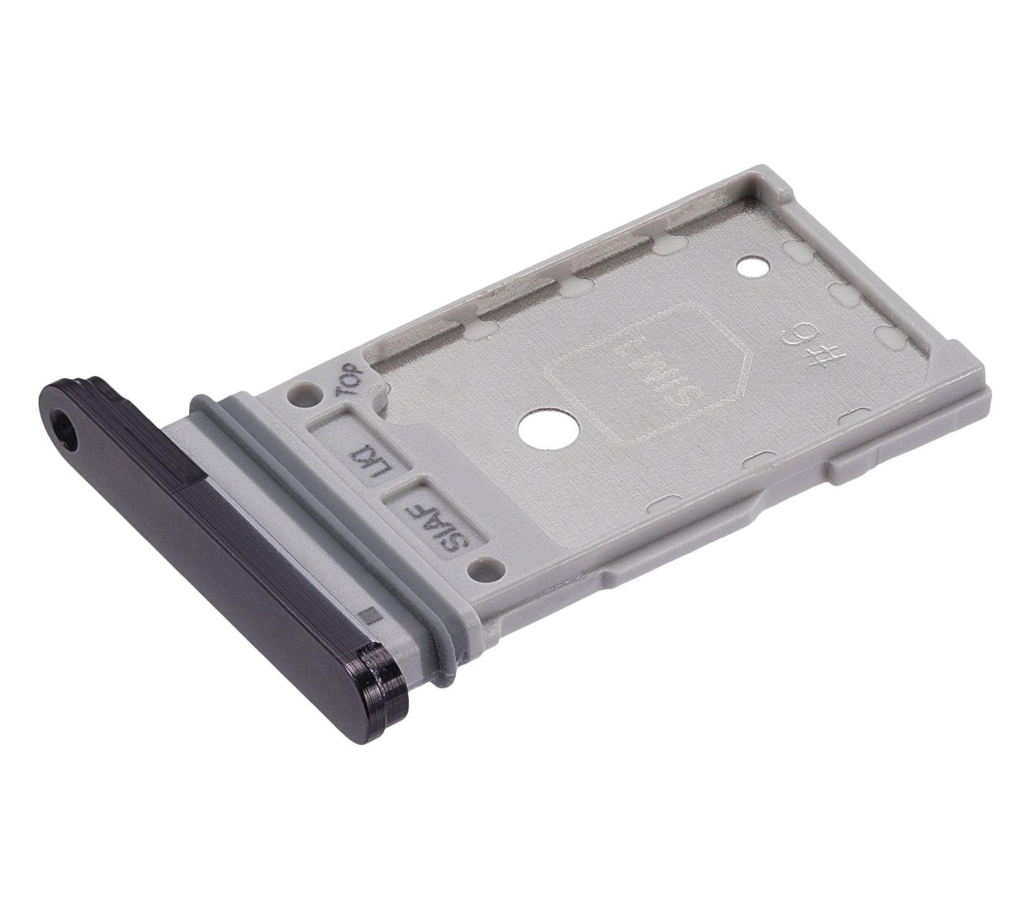 Dual Sim Card Tray For Samsung Galaxy S23 5G / S23 Plus 5G (Phantom Black)
