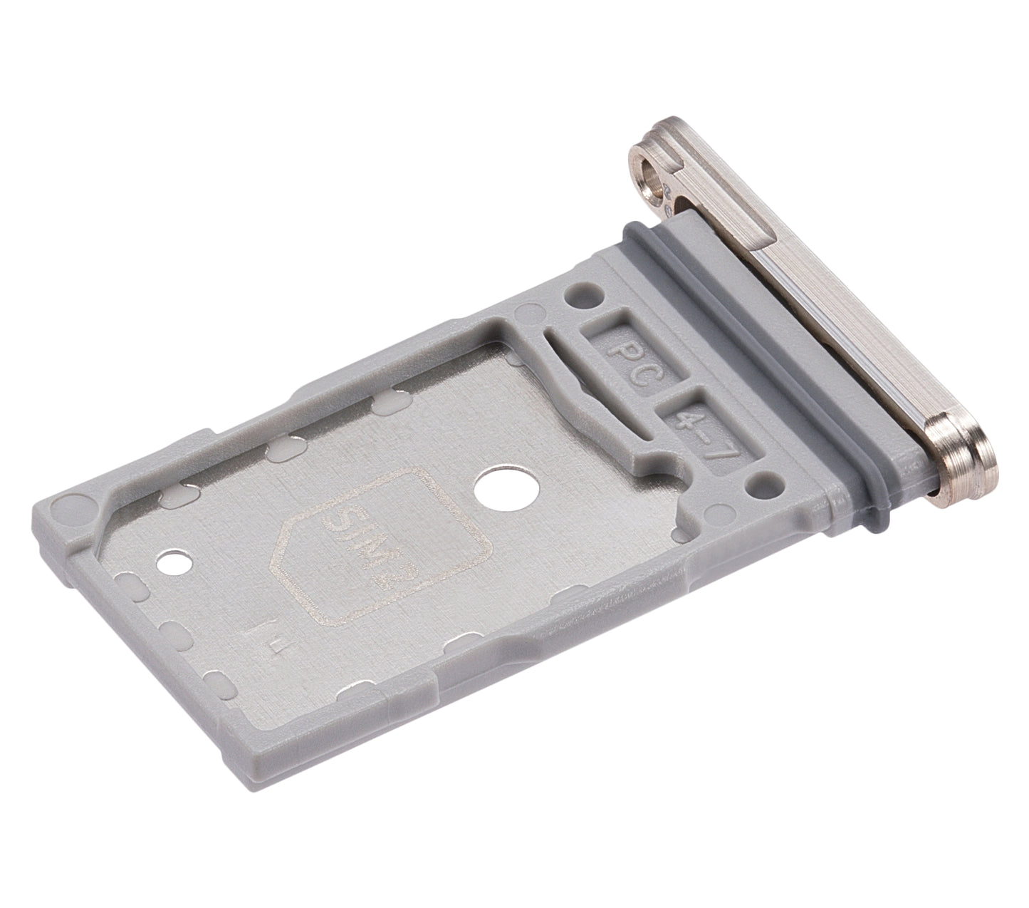 Dual Sim Card Tray For Samsung Galaxy S23 5G / S23 Plus 5G (Cream)