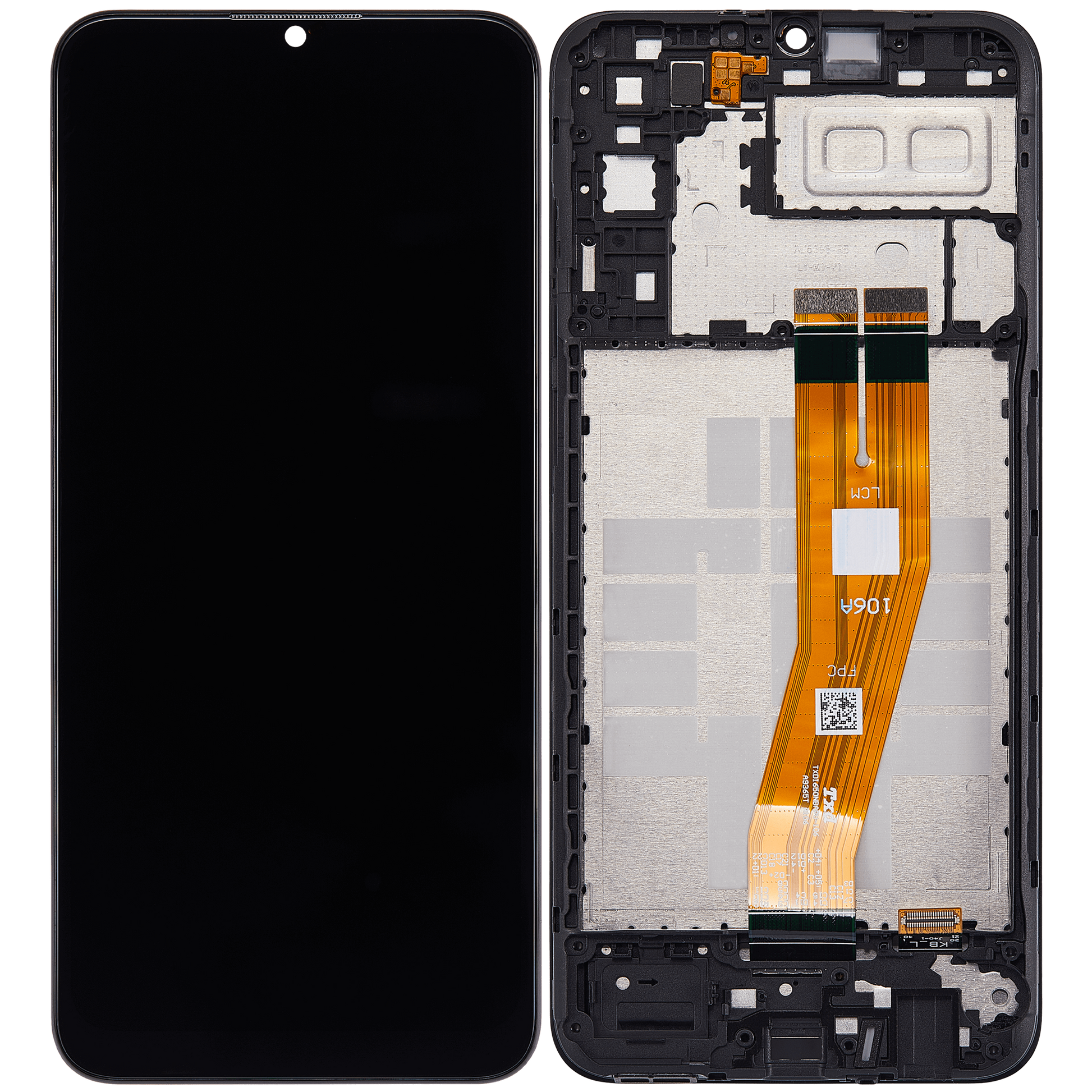 LCD Assembly With Frame For Samsung Galaxy A04E (A042 / 2022) (Refurbished) (All Colors) replacement part product image 6 - SKU 107082138202