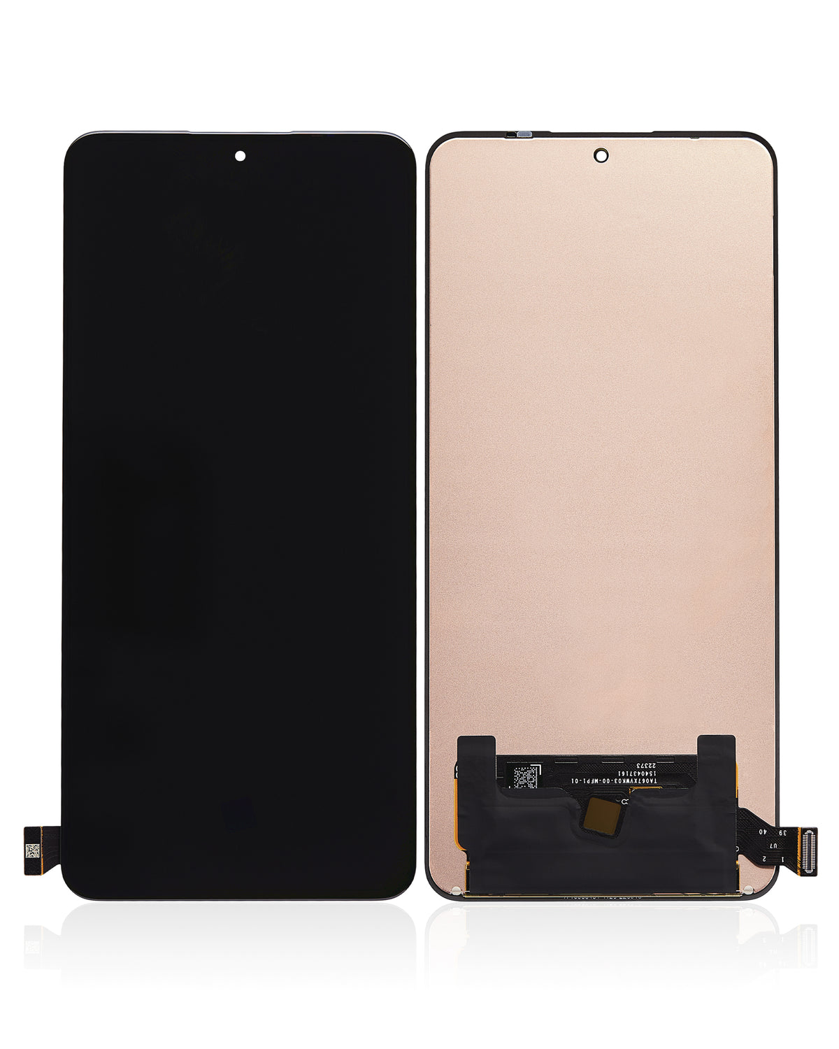 OLED Assembly Without Frame For Xiaomi Redmi K50 Ultra / 12T / 12T Pro (Refurbished) (All Colors) – phone repair part product angle – OLED Display Replacement for phone repair