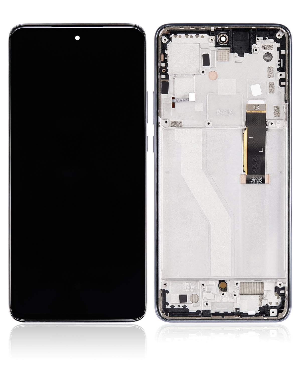 OLED Assembly With Frame For Motorola Moto Edge (XT2205-1 / 2022) (Refurbished) (Gray) | SKU 107082138502 | image 6