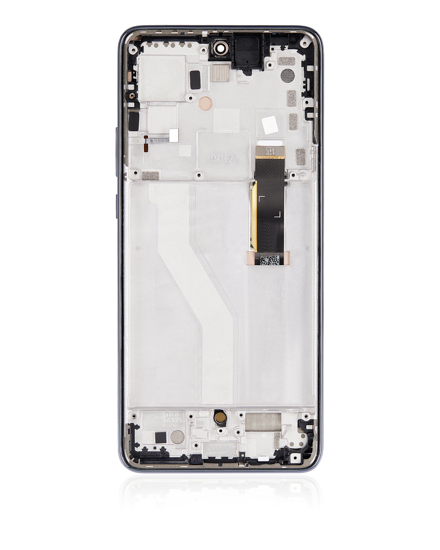 OLED Assembly With Frame For Motorola Moto Edge (XT2205-1 / 2022) (Refurbished) (Gray) | SKU 107082138502 | image 8