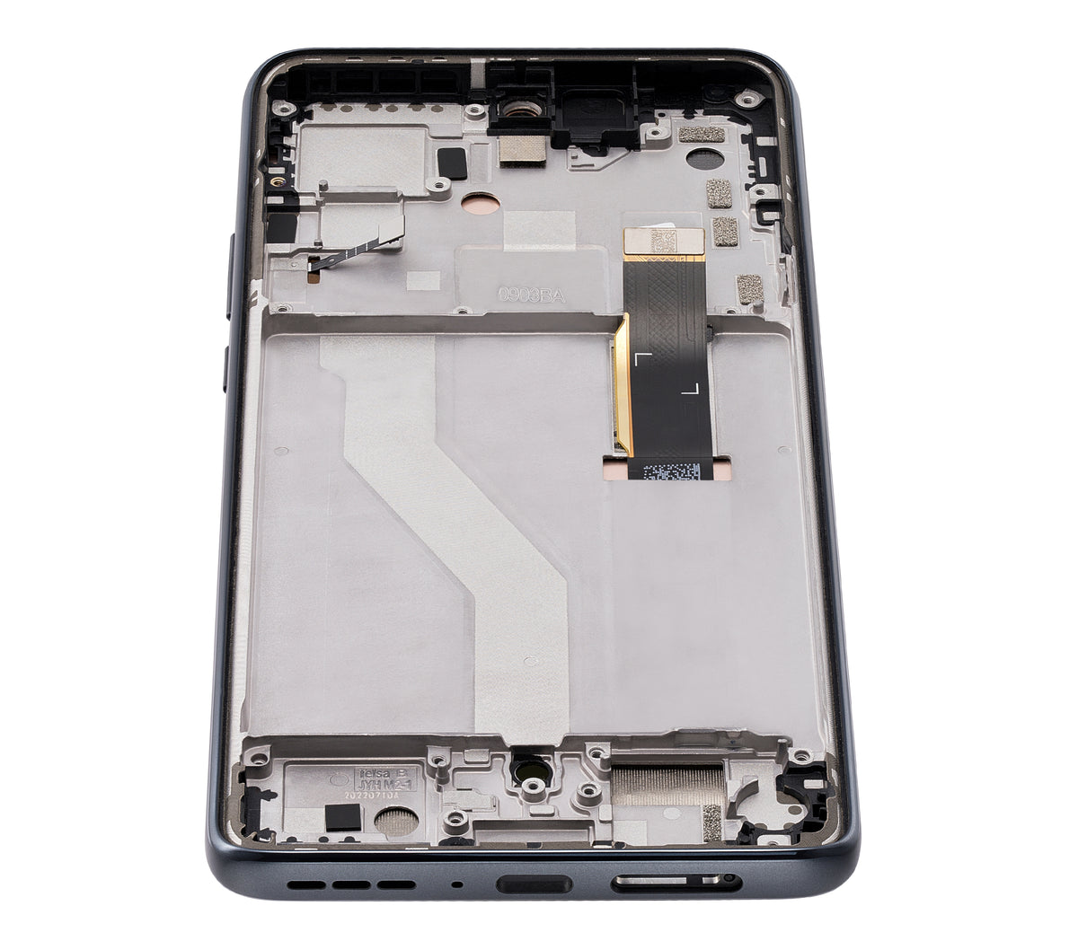 OLED Assembly With Frame For Motorola Moto Edge (XT2205-1 / 2022) (Refurbished) (Gray) | SKU 107082138502 | image 3