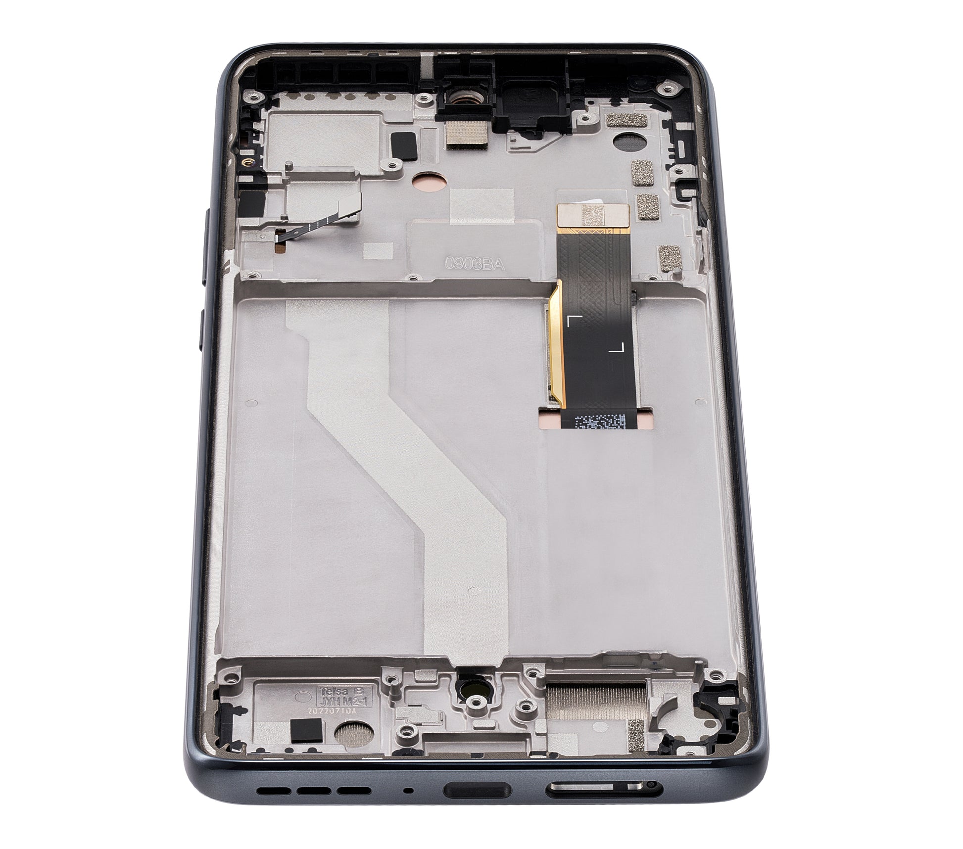 OLED Assembly With Frame For Motorola Moto Edge (XT2205-1 / 2022) (Refurbished) (Gray) | SKU 107082138502 | image 3