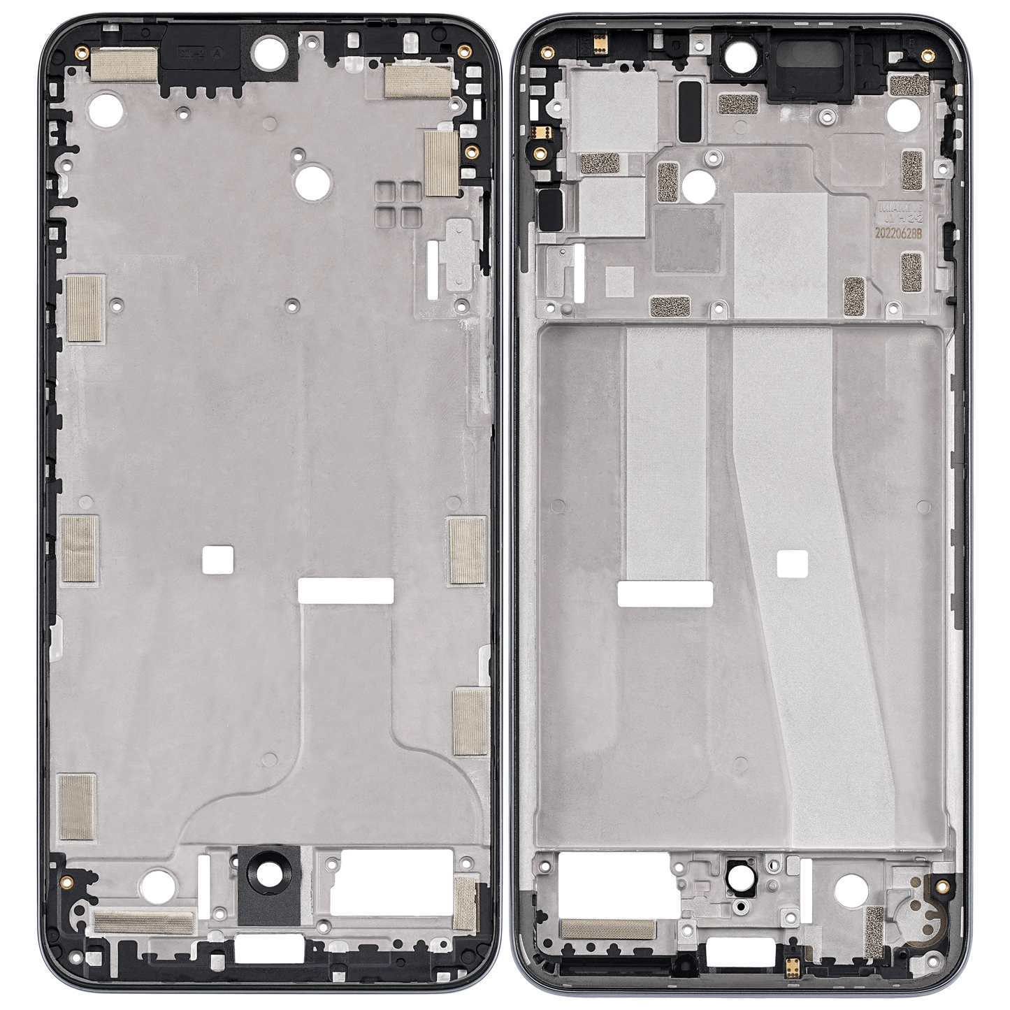 Mid-Frame Housing For Motorola Edge 30 Neo (XT2245-1 / 2022) (Black Onyx) | SKU 107082138920 | image 6