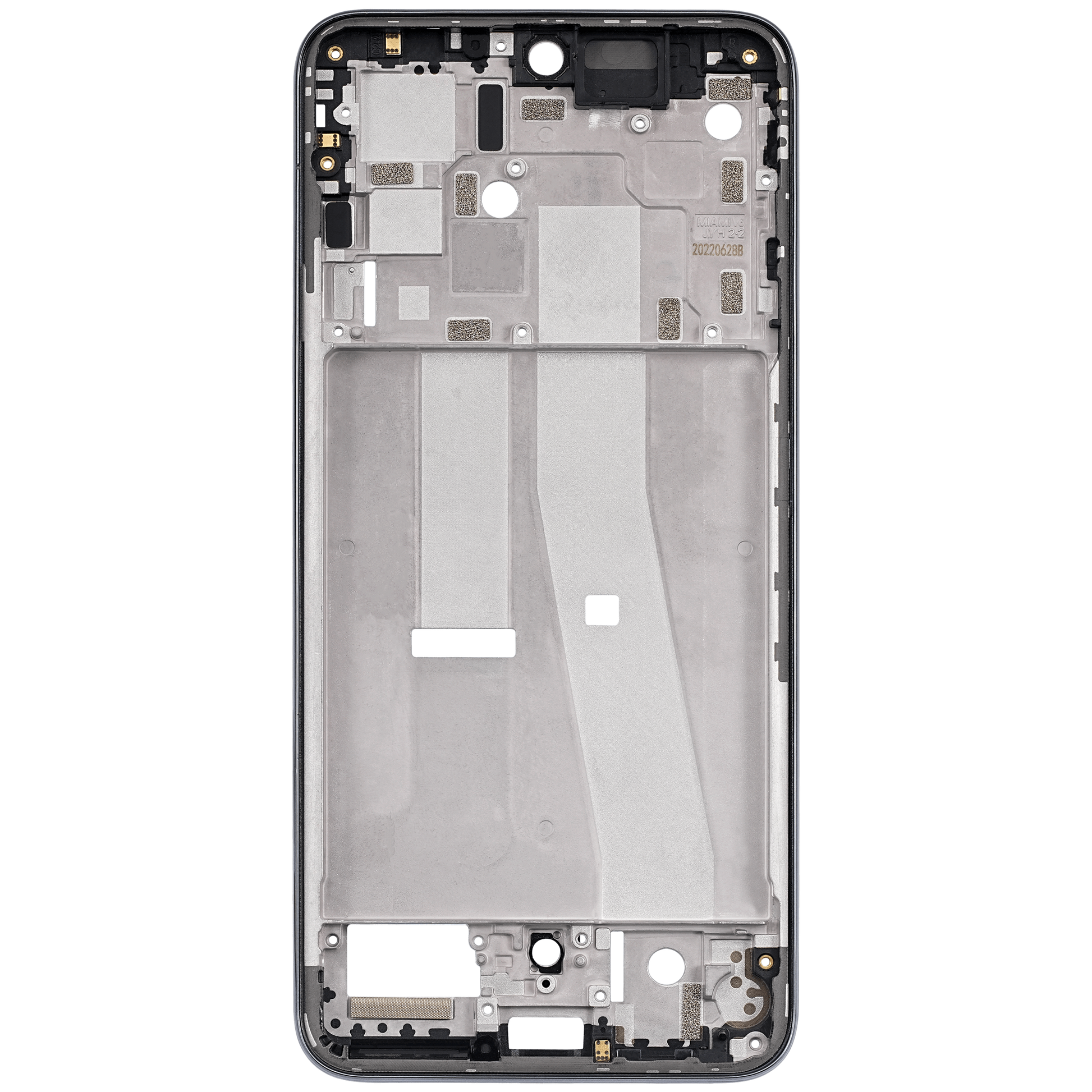 Mid-Frame Housing For Motorola Edge 30 Neo (XT2245-1 / 2022) (Black Onyx) | SKU 107082138920 | image 8