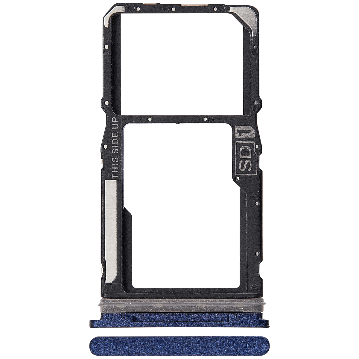Single Sim Card Tray For Motorola Moto G Play (XT2271 / 2023) (Deep Indigo) replacement part SKU 107082139126 image 1