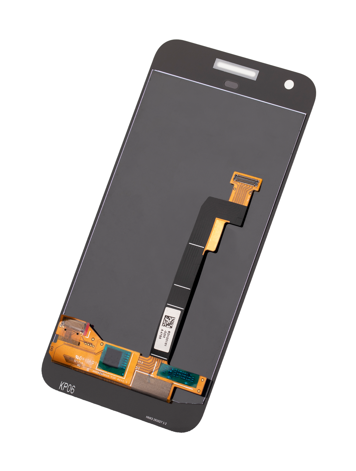 OLED Assembly Without Frame For Google Pixel (Refurbished) (White) - repair component detailed angle