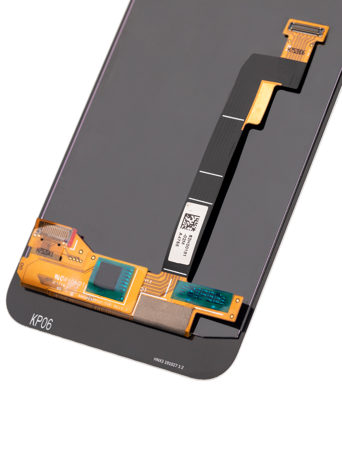 OLED Assembly Without Frame For Google Pixel (Refurbished) (White) - replacement part product view 9