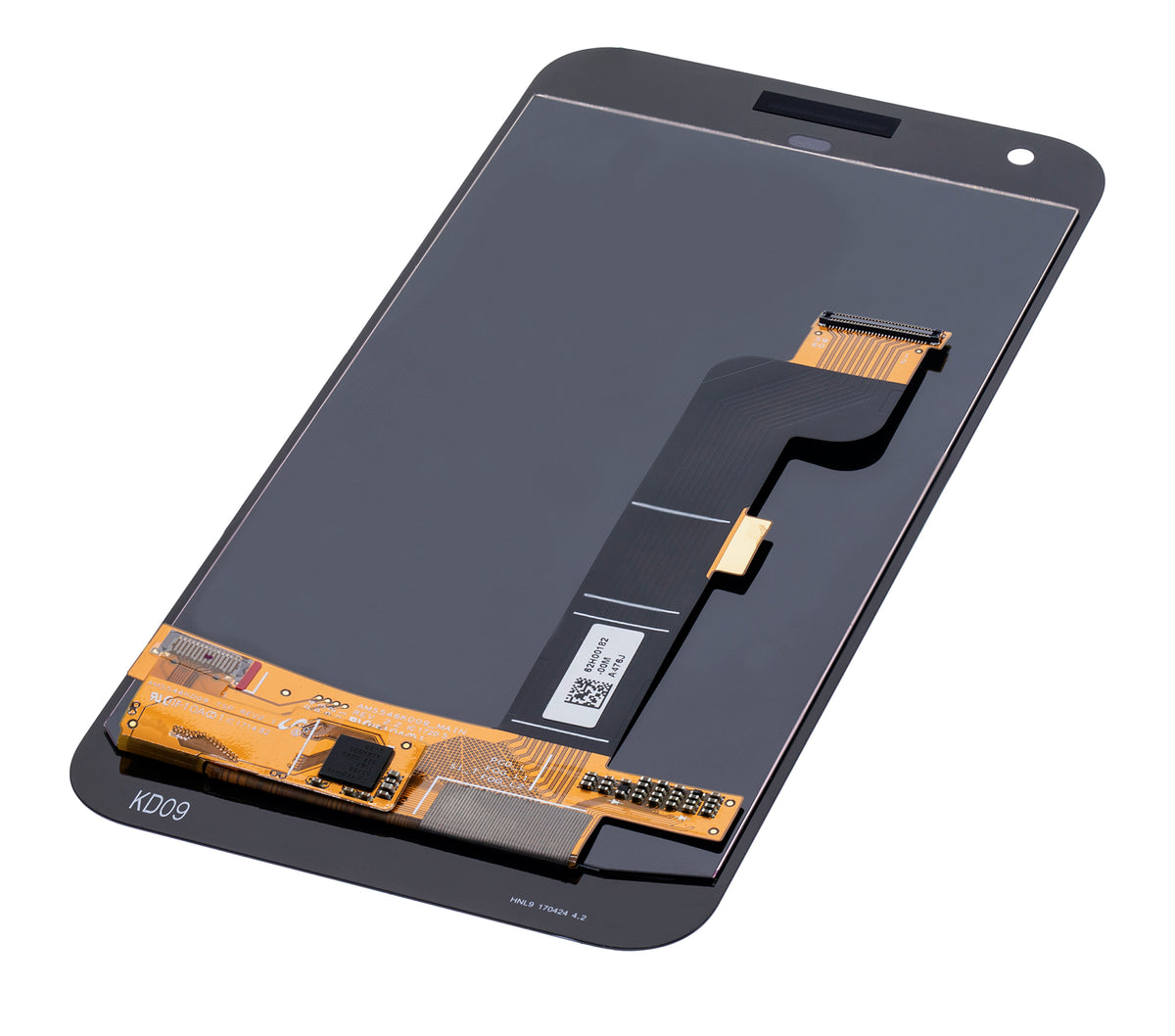 OLED Assembly Without Frame For Google Pixel XL (Refurbished) (Black) - replacement component detail view