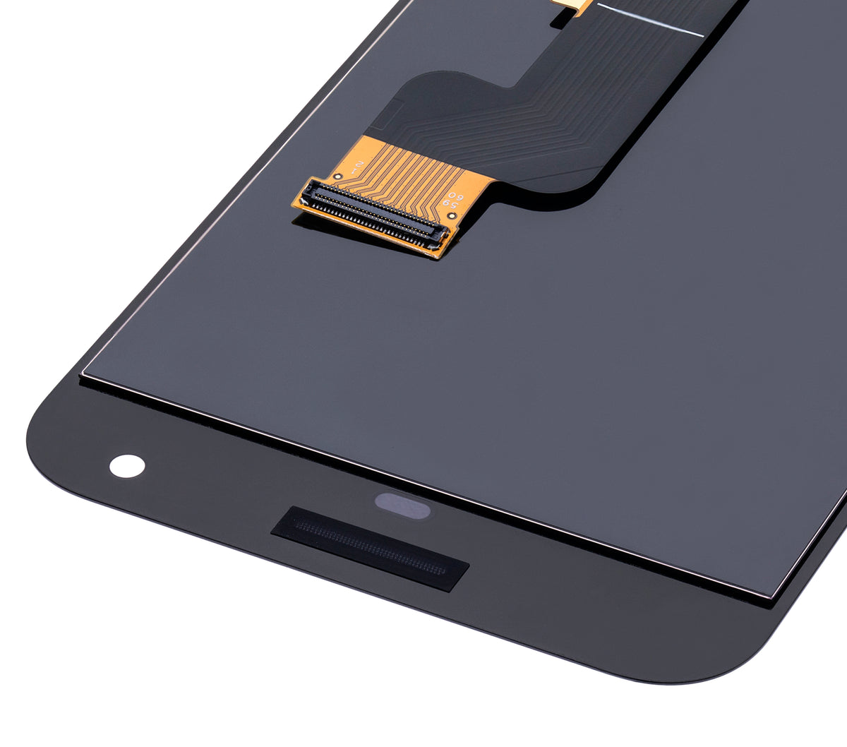OLED Assembly Without Frame For Google Pixel XL (Refurbished) (Black) - replacement part additional angle