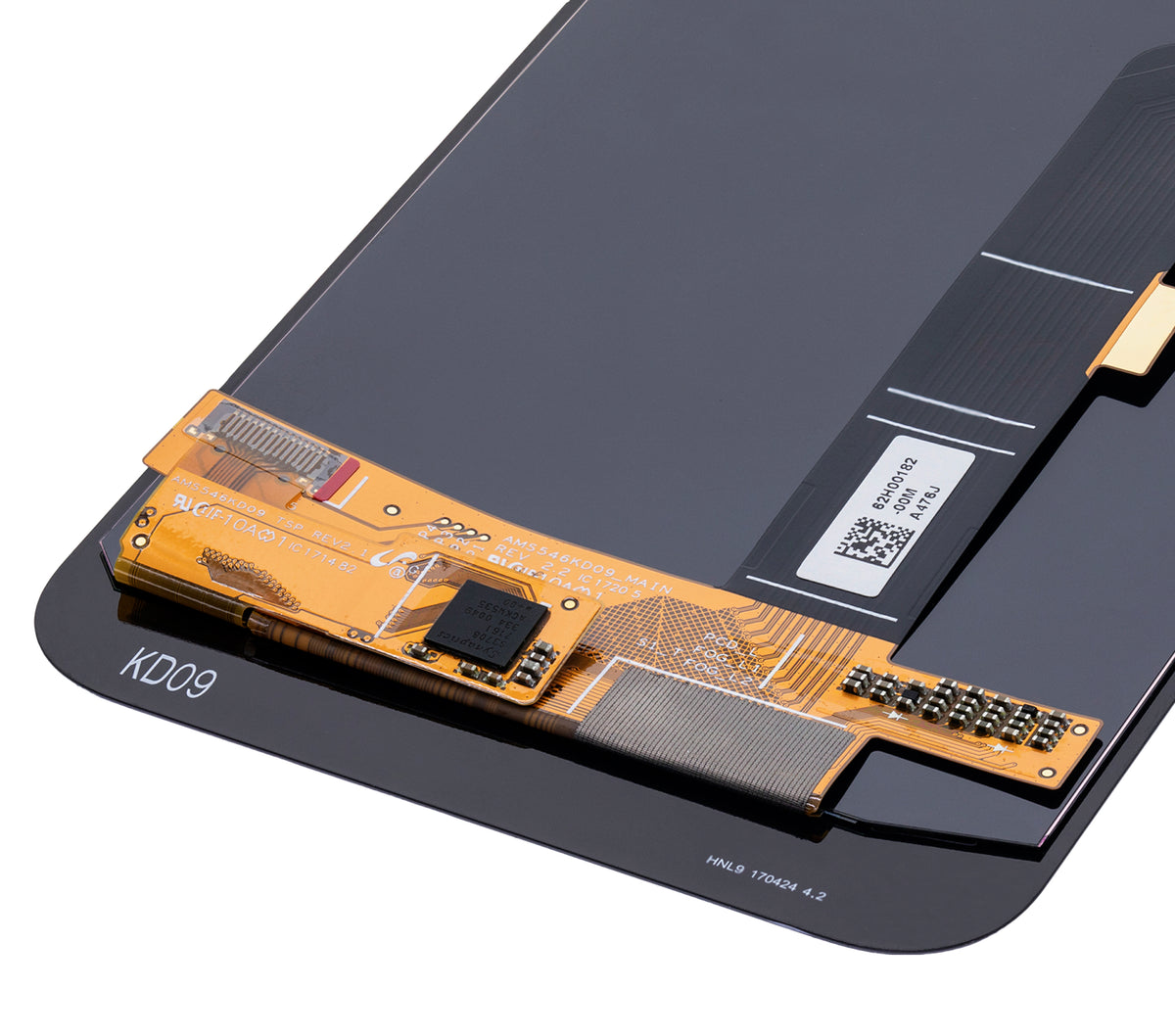 OLED Assembly Without Frame For Google Pixel XL (Refurbished) (Black) - phone repair part close-up