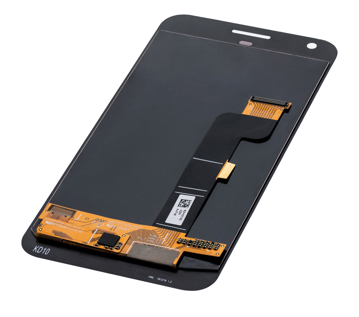 OLED Assembly Without Frame For Google Pixel XL (Refurbished) (White) - replacement component detail view
