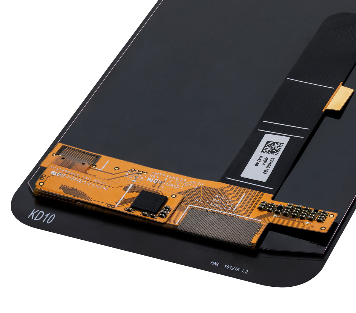 OLED Assembly Without Frame For Google Pixel XL (Refurbished) (White) - phone repair part close-up