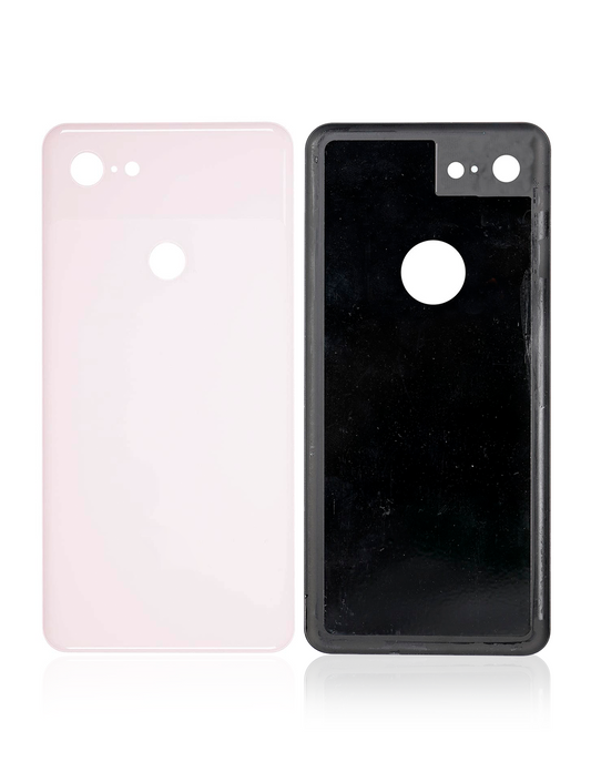 Back cover Glass For Google Pixel 3 (Used OEM Pull: Grade New) (Pink) - replacement part product view
