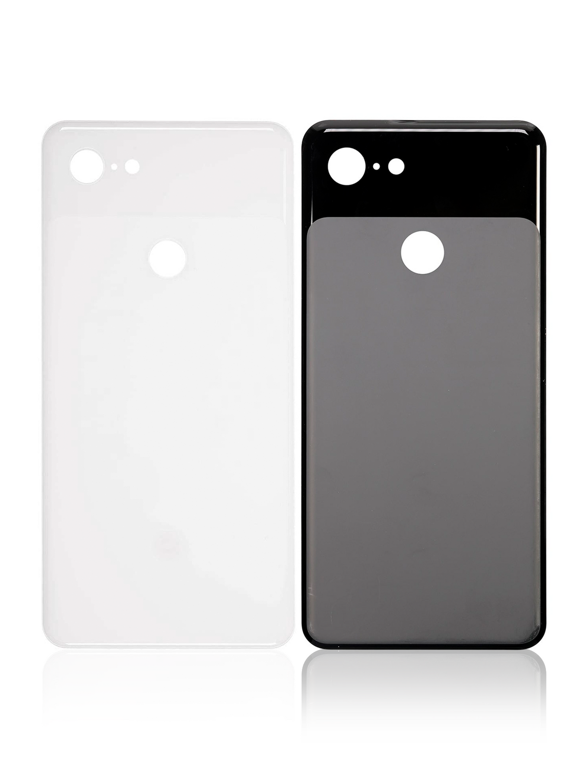 Back cover Glass For Google Pixel 3 (Used OEM Pull: Grade New) (White) - replacement part product view