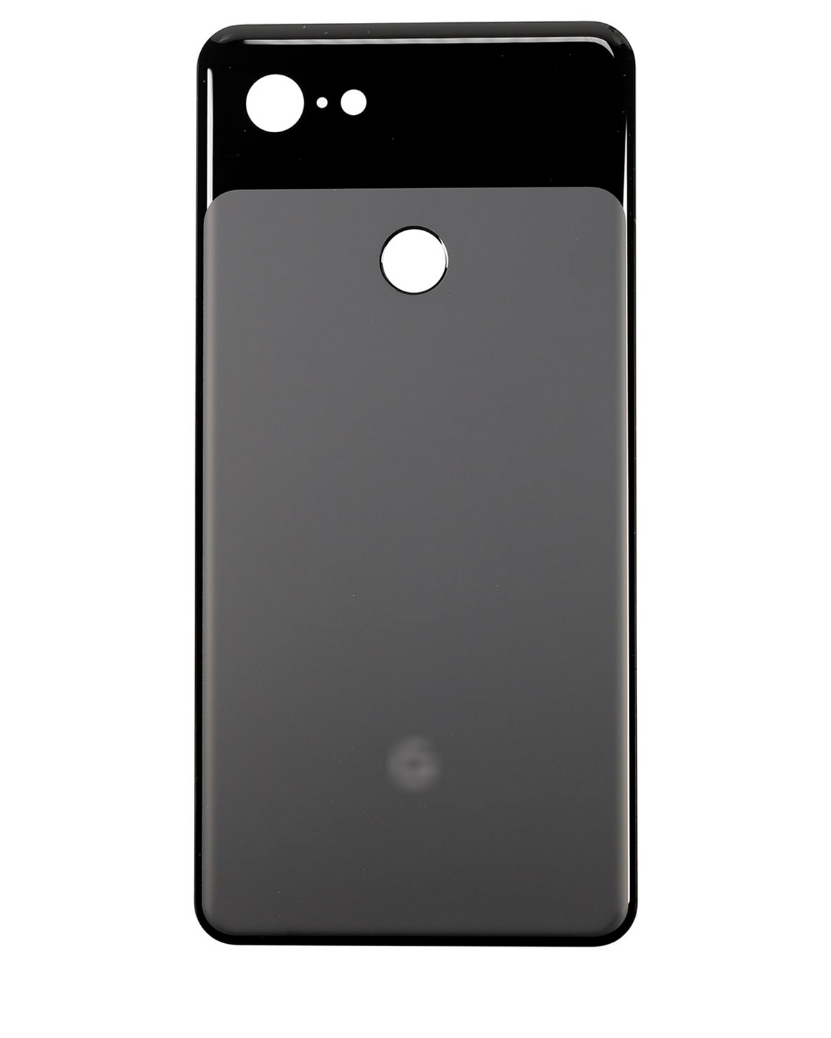 Back cover Glass For Google Pixel 3 XL (Used OEM Pull: Grade New) (Black) - replacement part product view