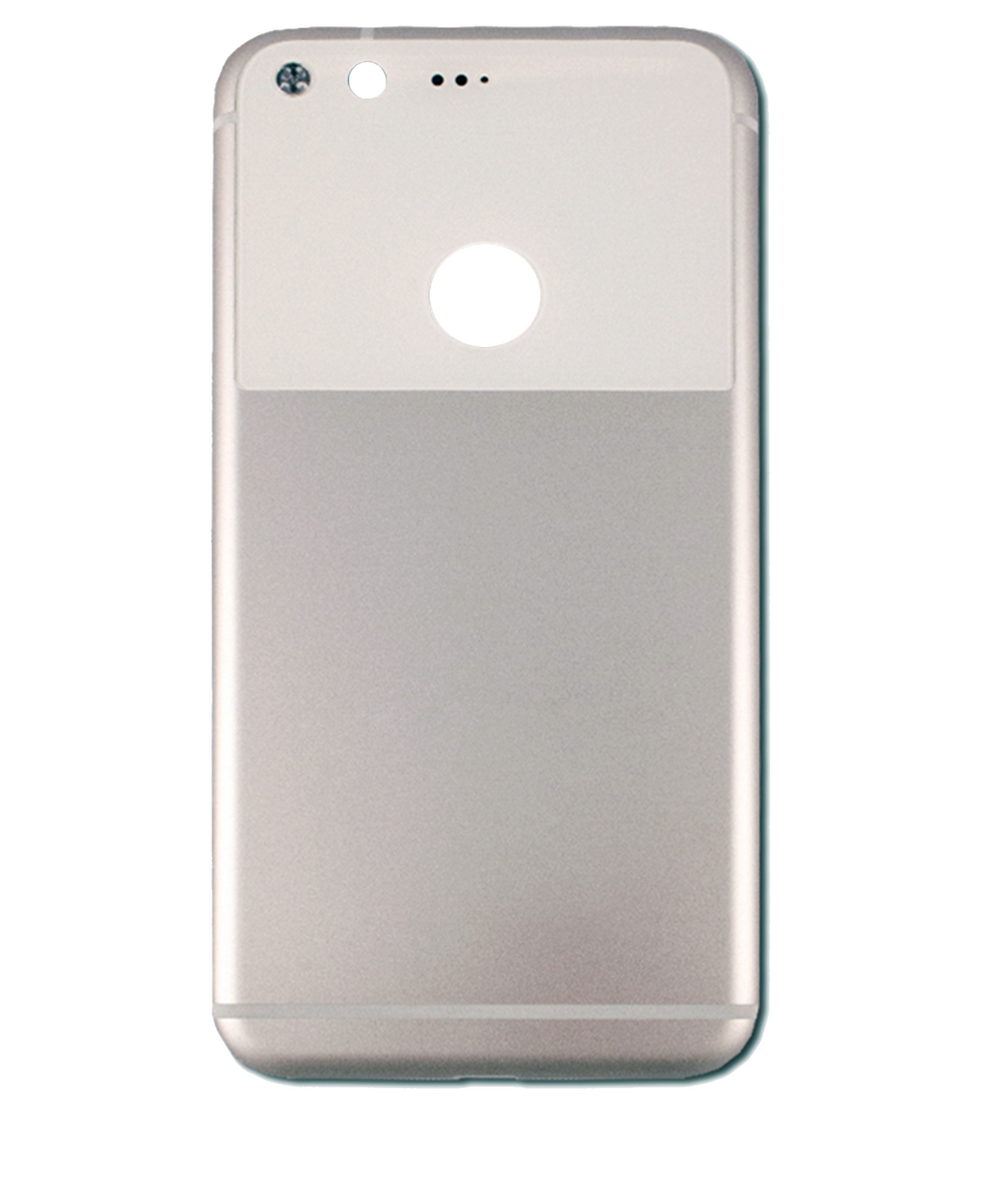 Back cover Glass For Google Pixel 5.0 (Used OEM Pull: Grade New) (White) - repair component alternate view