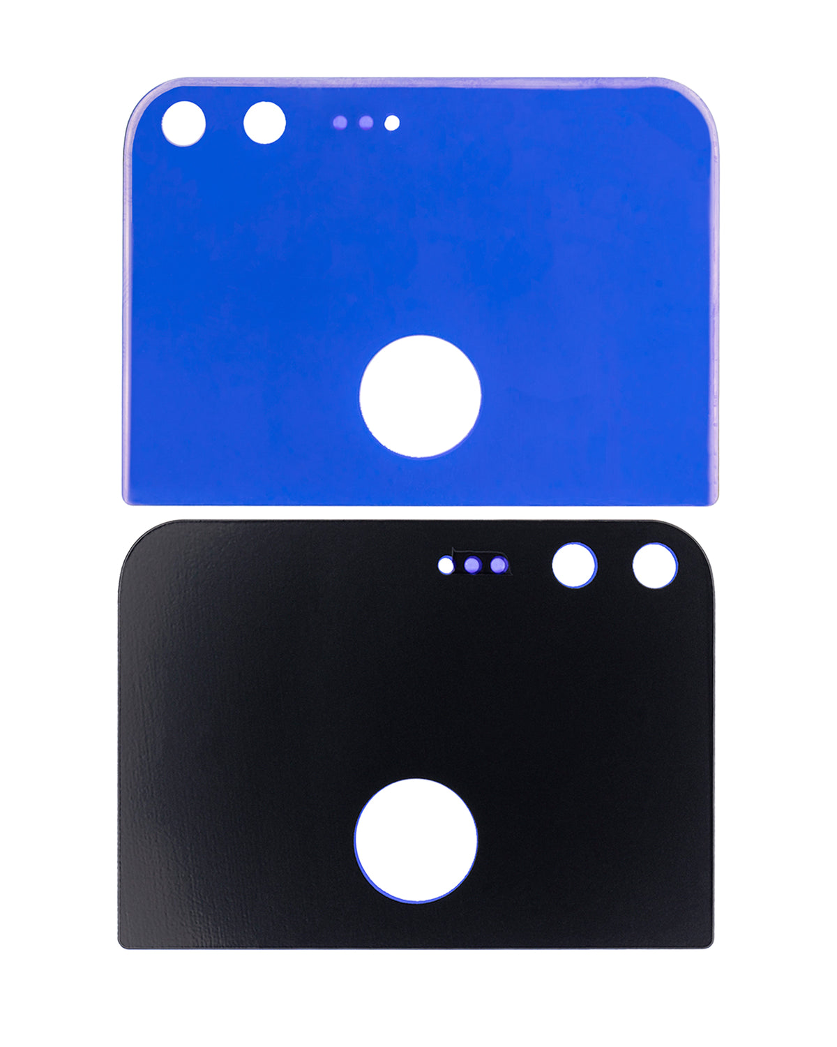 Back Glass For Google Pixel XL (Blue) - repair component alternate view