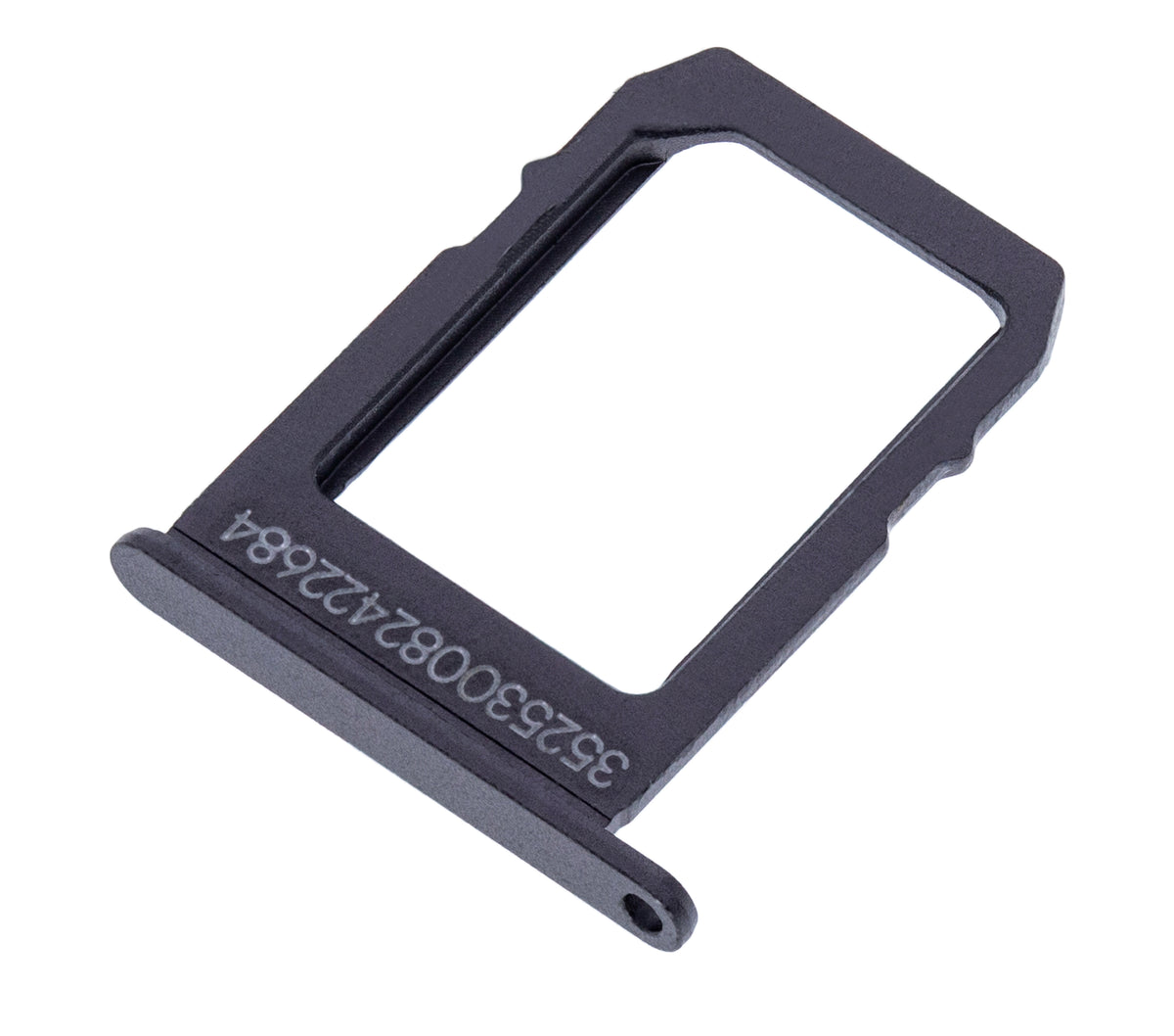 Sim Card Tray For Google Pixel / Pixel XL (Black) - replacement part additional angle