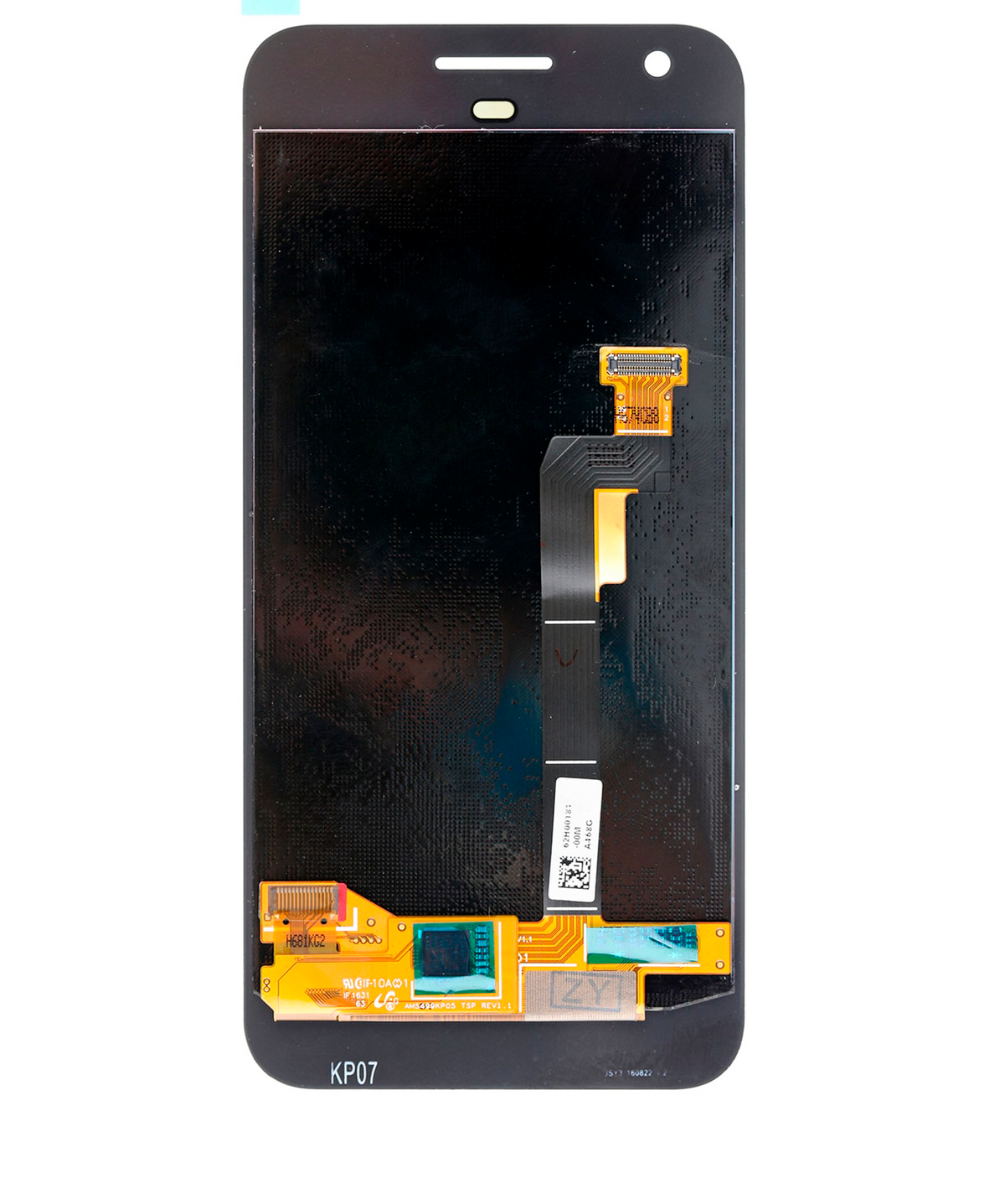 OLED Assembly Without Frame For Google Pixel (Refurbished) (Black) - replacement component detail view