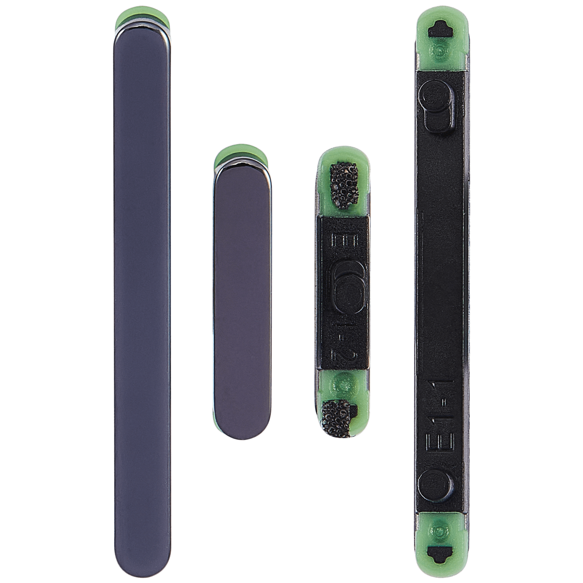 Hard Buttons (Power / Volume) For Google Pixel 7 (Obsidian) - repair component detailed angle