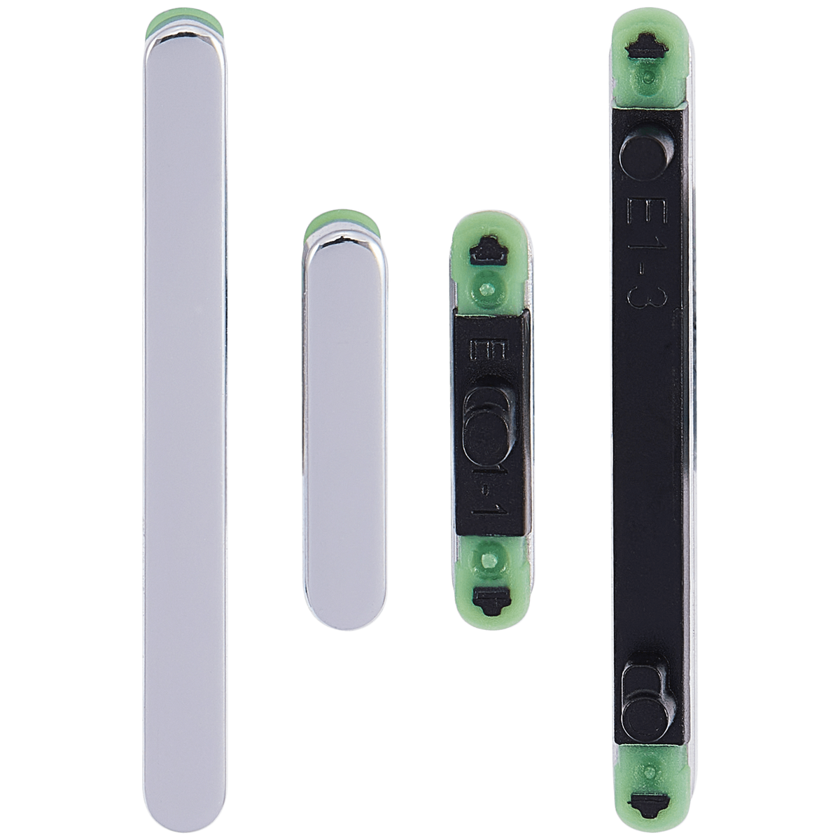 Hard Buttons (Power / Volume) For Google Pixel 7 (Snow) - repair component detailed angle
