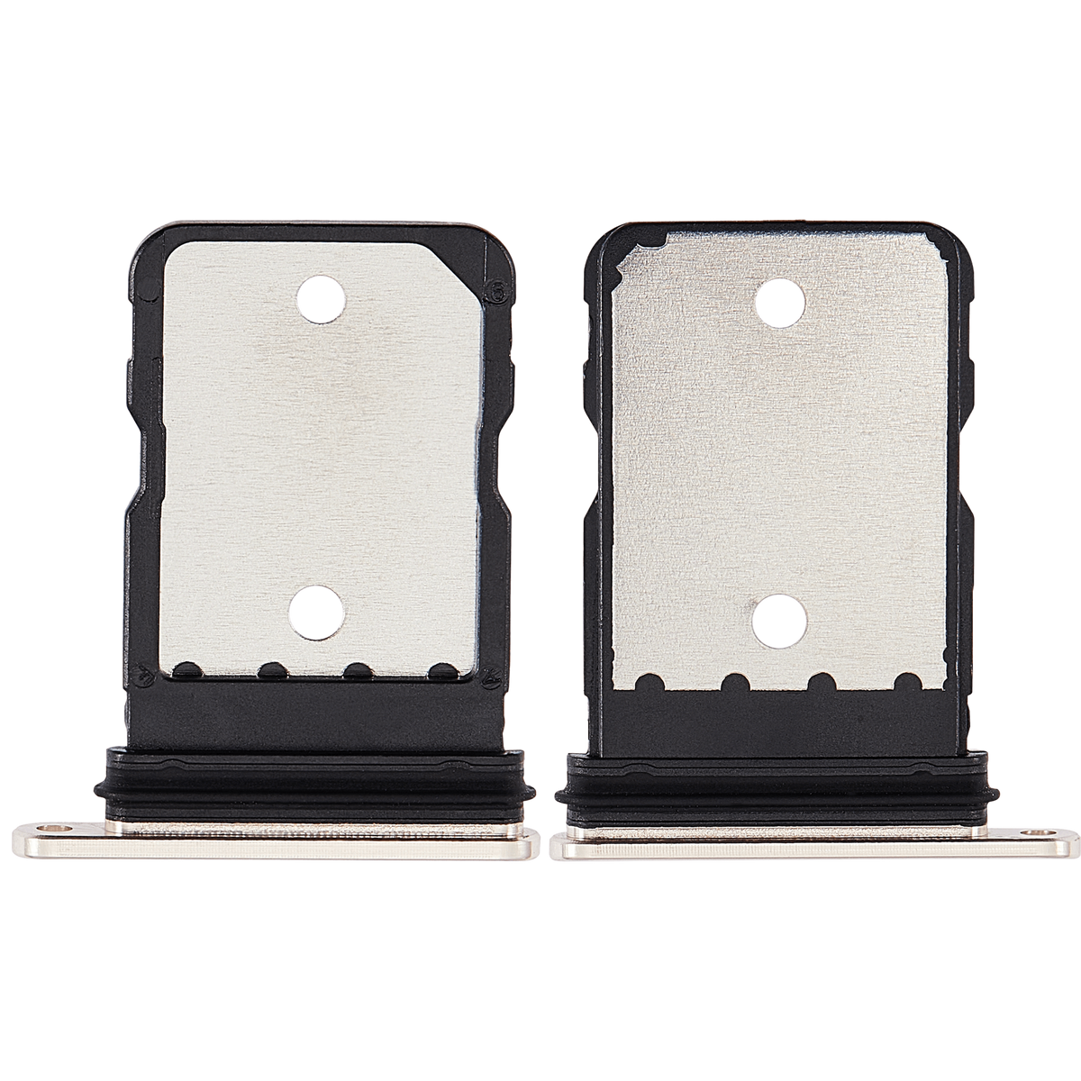 Single Sim Card Tray For Google Pixel 7 (Snow) - repair component alternate view
