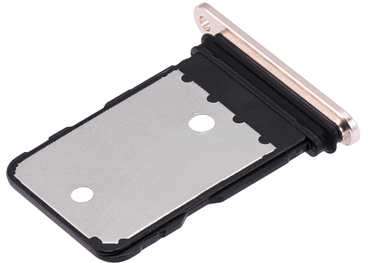 Single Sim Card Tray For Google Pixel 7 (Snow) - replacement part additional angle