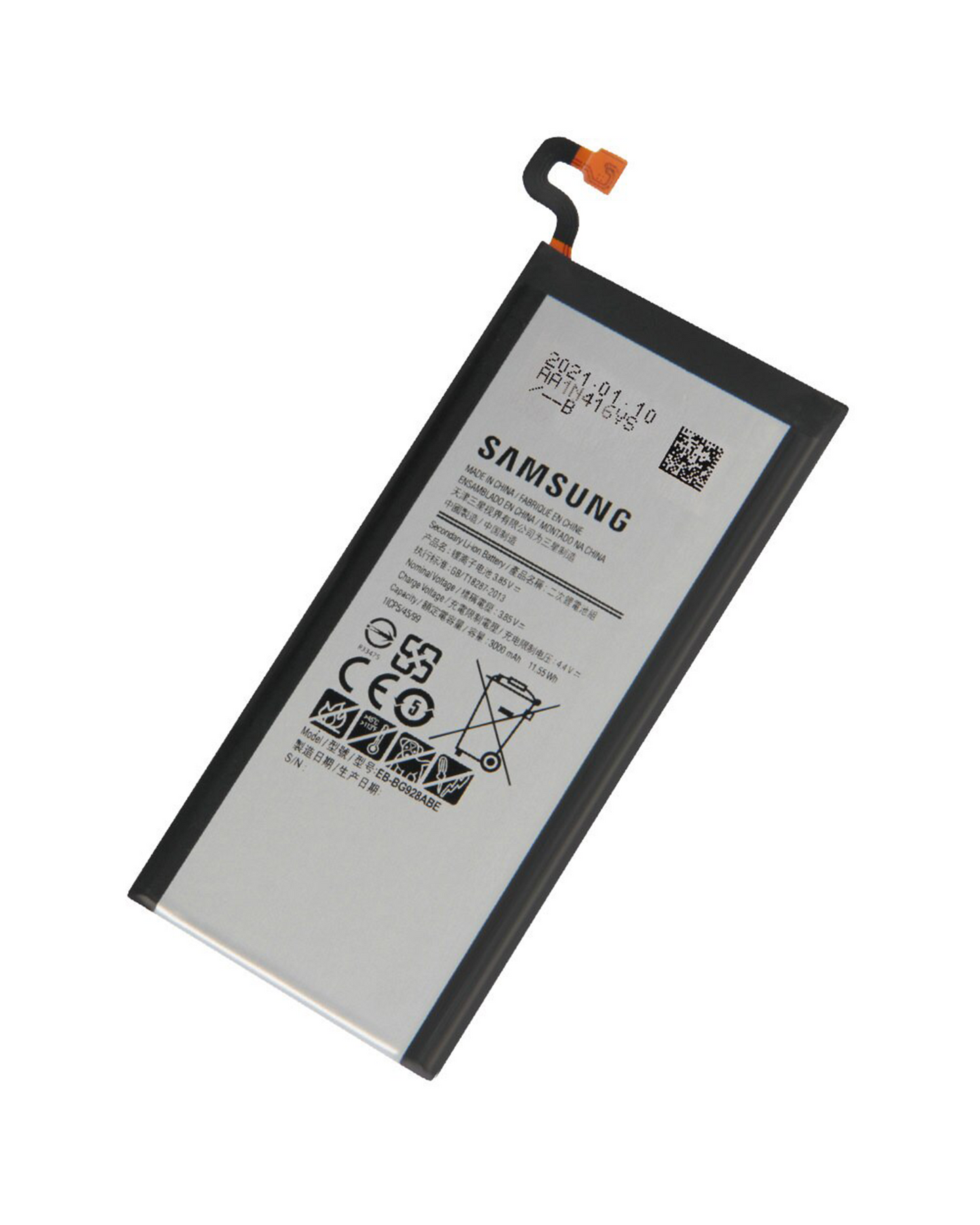 Replacement Battery For Samsung Galaxy S6 Edge Plus (EB-BG928ABA) (Service Pack)