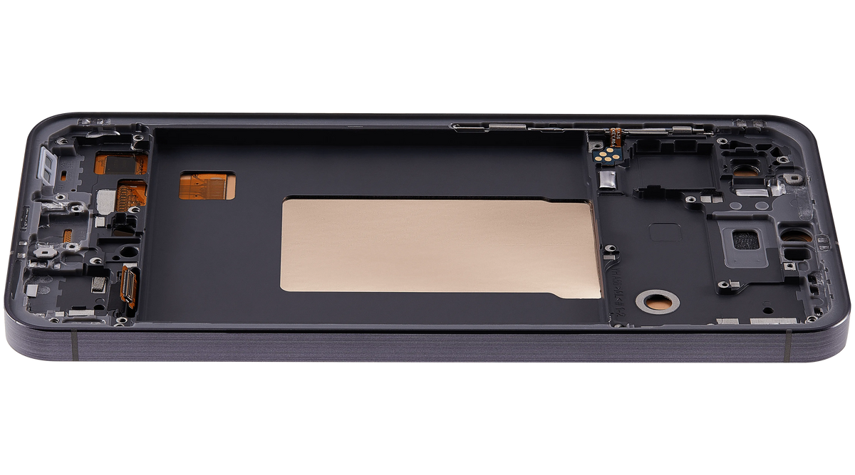 OLED Assembly With Frame For Samsung Galaxy A56 5G (A566 / 2025) (6.62") (Aftermarket Plus) (Graphite) - product image 6