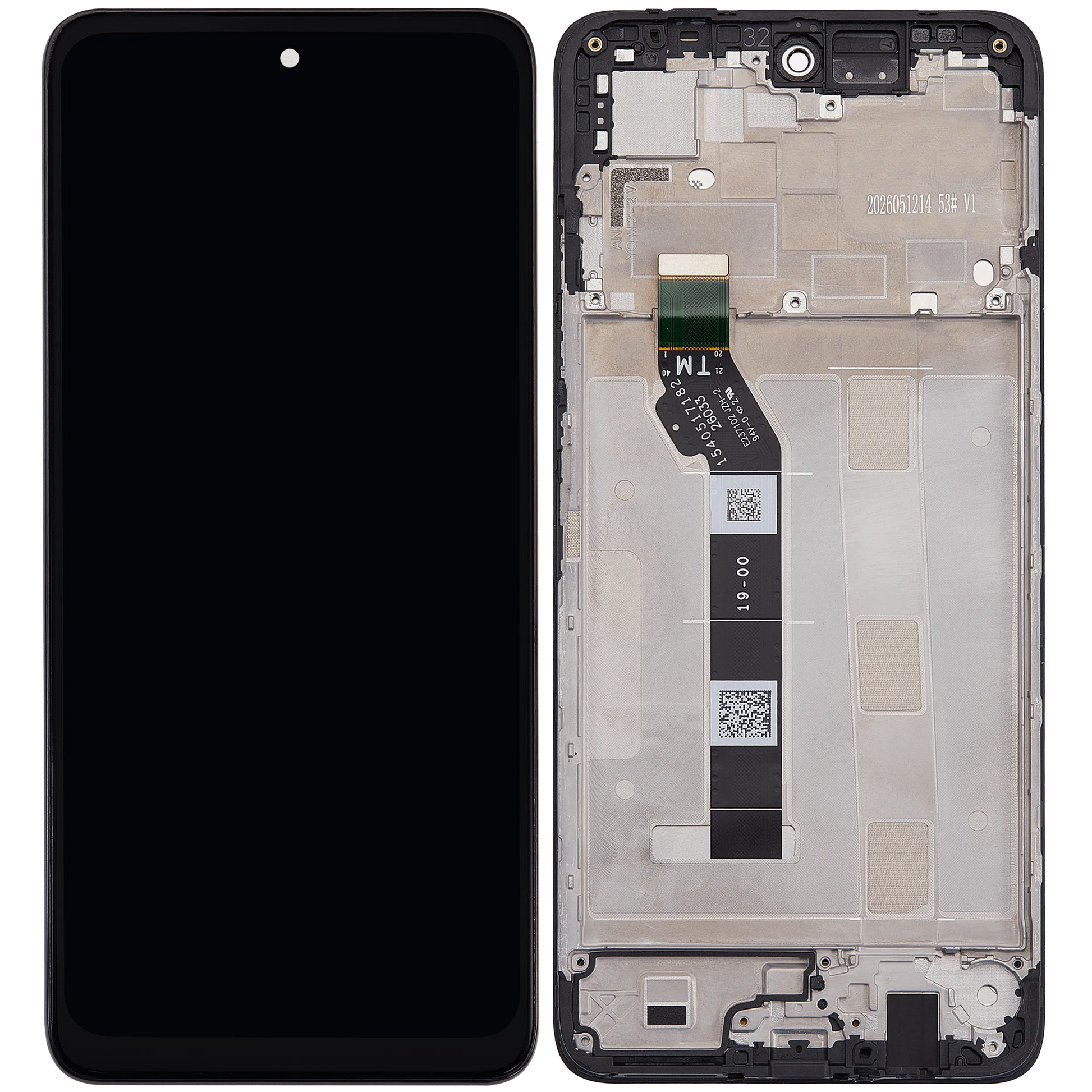 LCD Assembly With Frame For Motorola Moto G37 (XT2625-4-5 / 2026) / G37 Power (XT2625-3-6 / 2026) (Refurbished) (All replacement part SKU 107082268772 image 7
