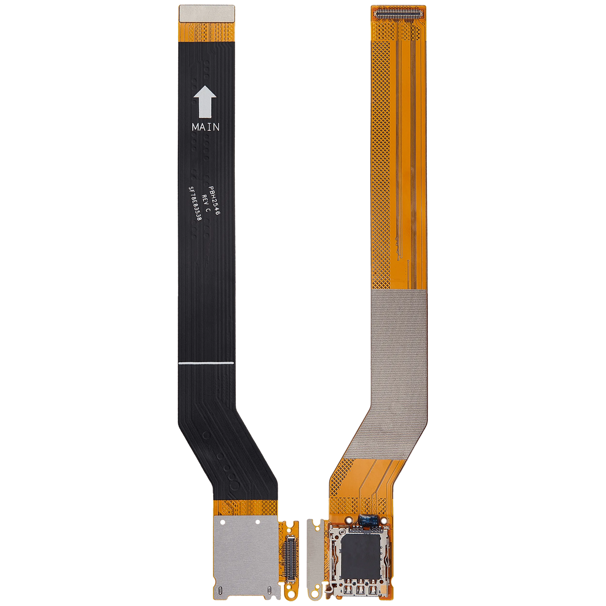 Sim Card Reader With Flex Cable For Motorola Moto Edge 70 (XT2601 / 2025) | SKU 107082360008 | image 2