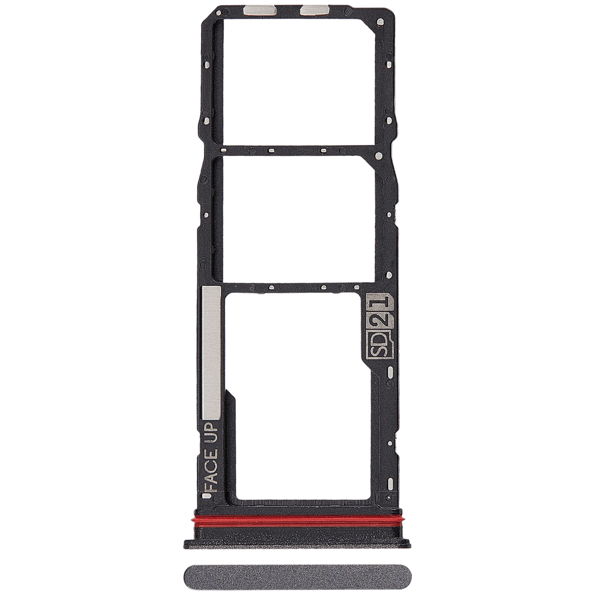 Sim Card Tray for Moto E14 (XT2421-14 / 2024) - Motorola SIM replacement part, SKU 107082360011, product image 1