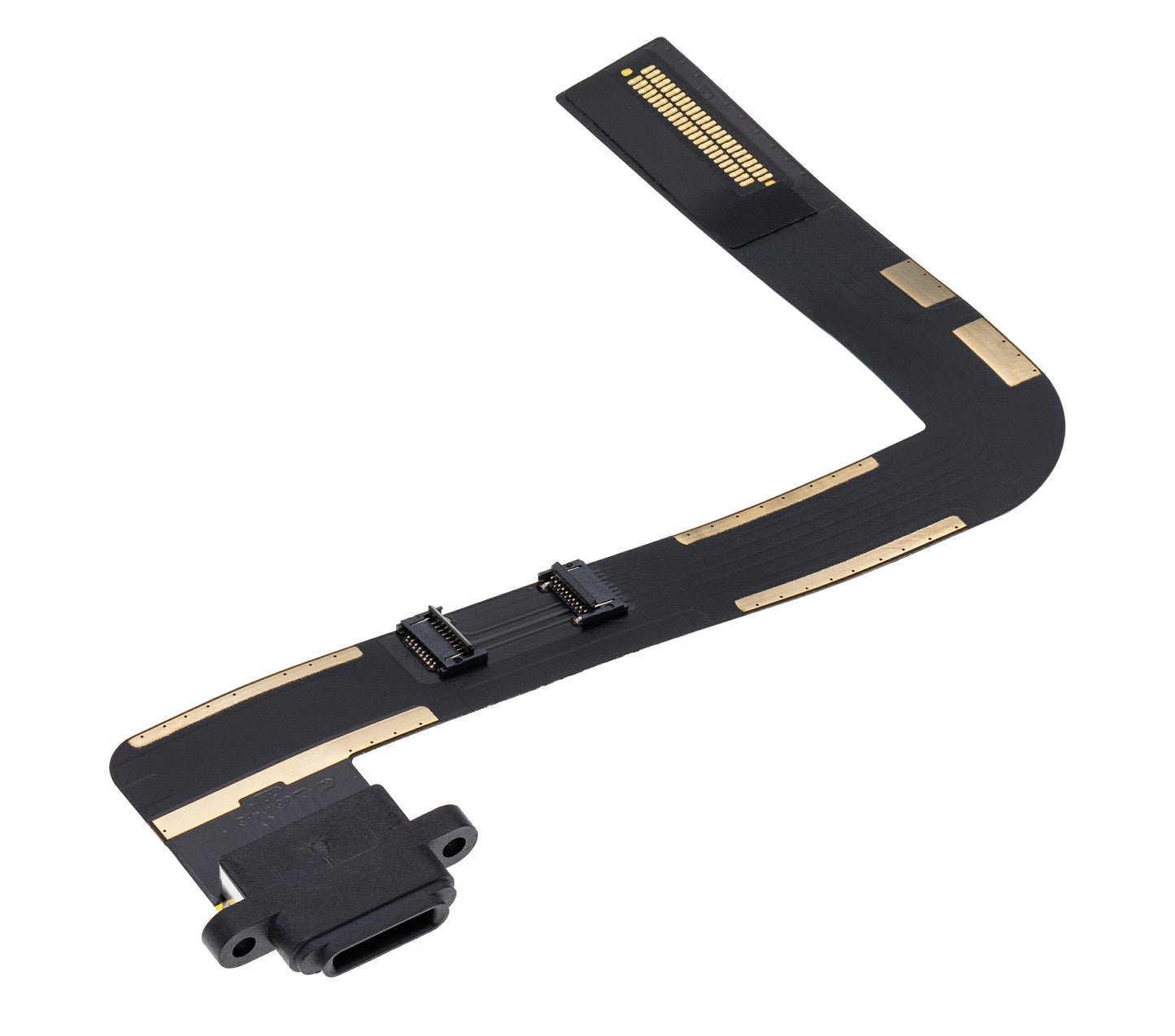 Charging Port Flex Cable For iPad 7 (2019) / iPad 8 (2020) / iPad 9 (2021) (Black) (Aftermarket Plus)