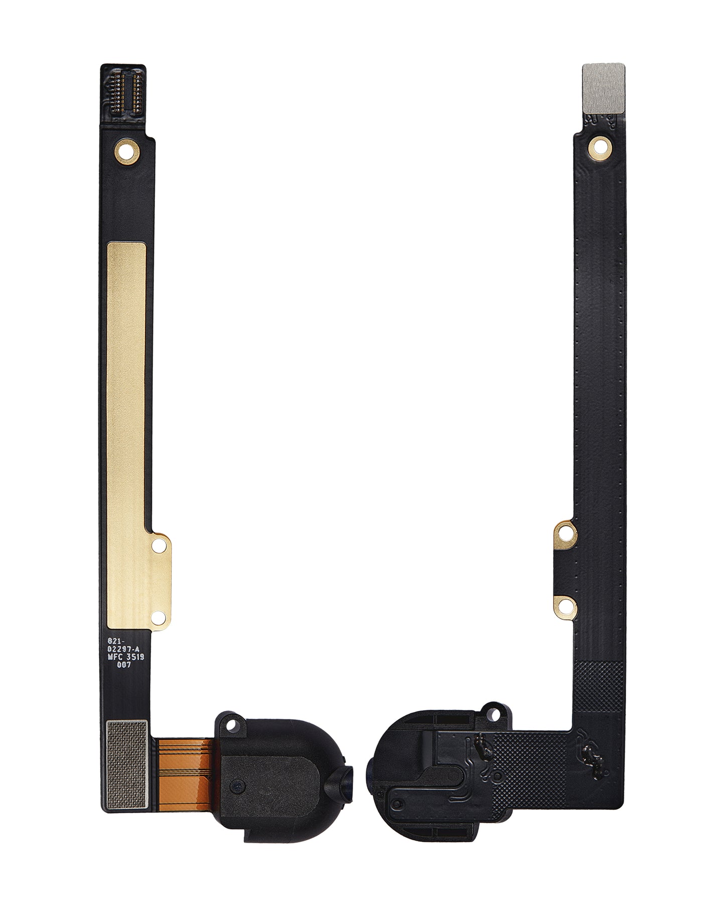 Headphone Jack Flex For iPad 7 (2019) / iPad 8 (2020) (Black) (Cellular)