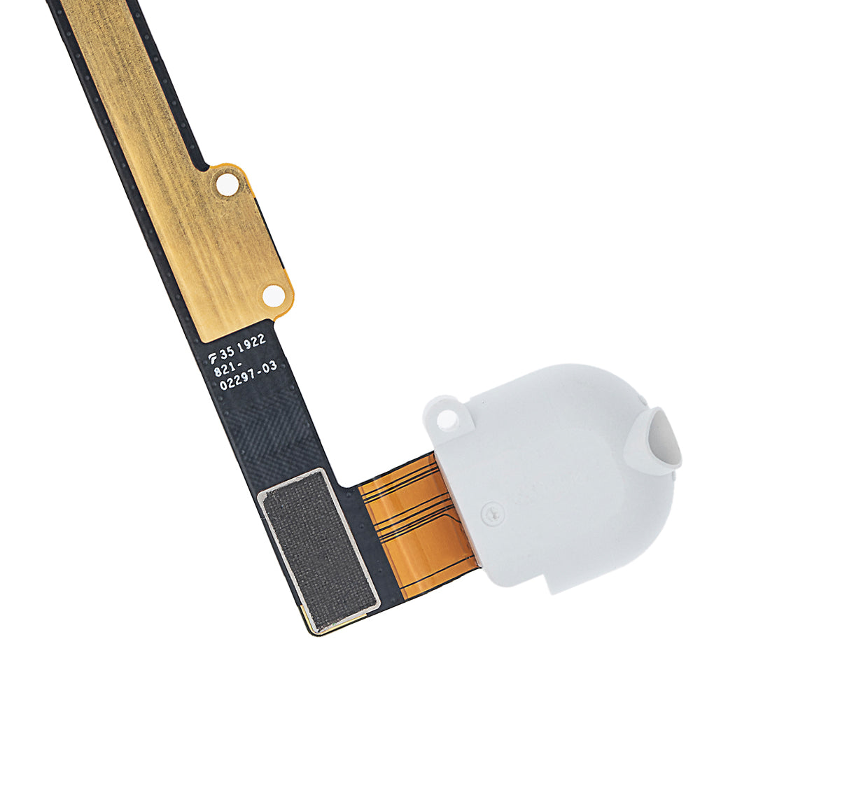 Headphone Jack Flex For iPad 7 (2019) / iPad 8 (2020) (White) (Cellular)