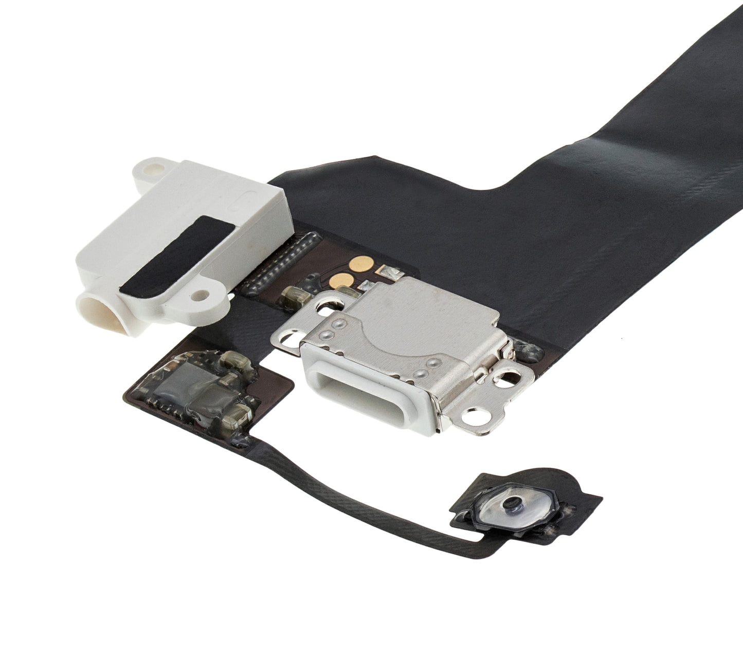 Headphone Jack With Charging Port Flex Cable For iPod Touch 6 / iPod Touch 7 (White)