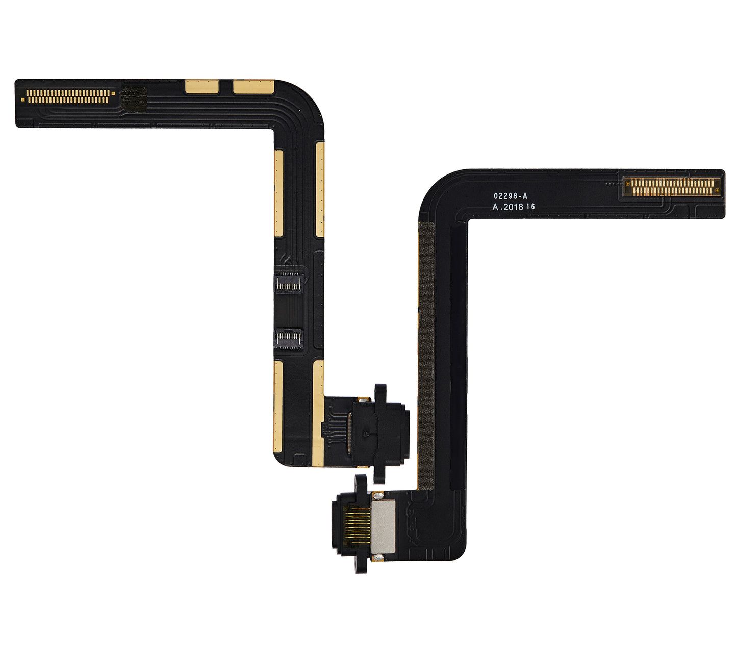 Charging Port Flex Cable For iPad 7 (2019) / iPad 8 (2020) / iPad 9 (2021) (Premium) (Black)