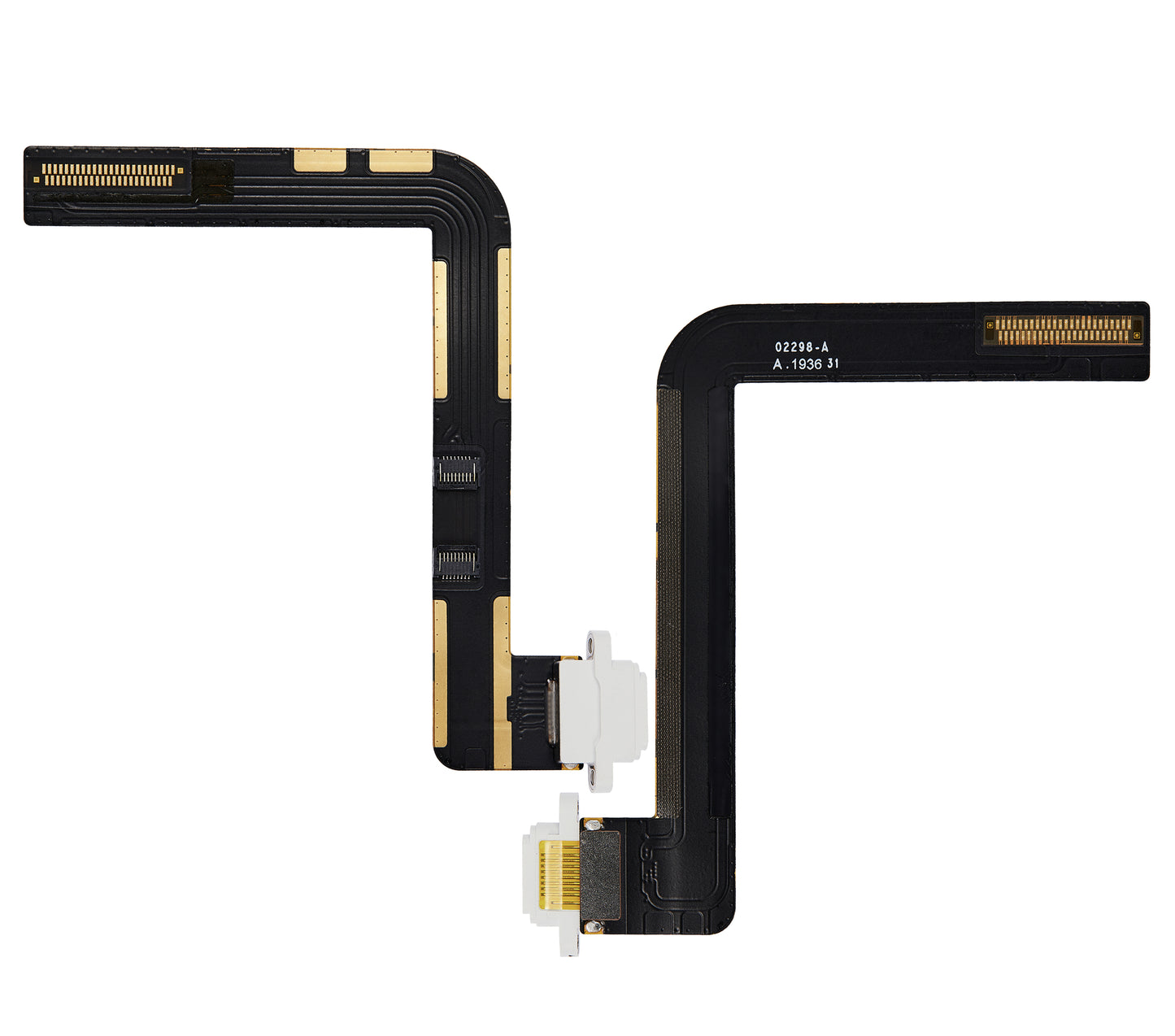 Charging Port Flex Cable For iPad 7 (2019) / iPad 8 (2020) / iPad 9 (2021) (Premium) (Silver)