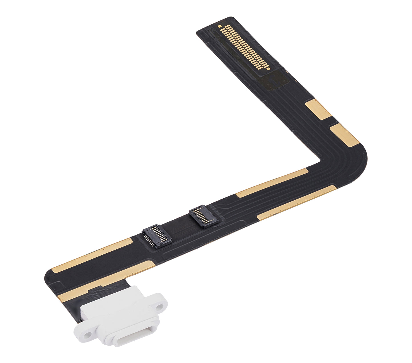 Charging Port Flex Cable For iPad 7 (2019) / iPad 8 (2020) / iPad 9 (2021) (Premium) (Silver)